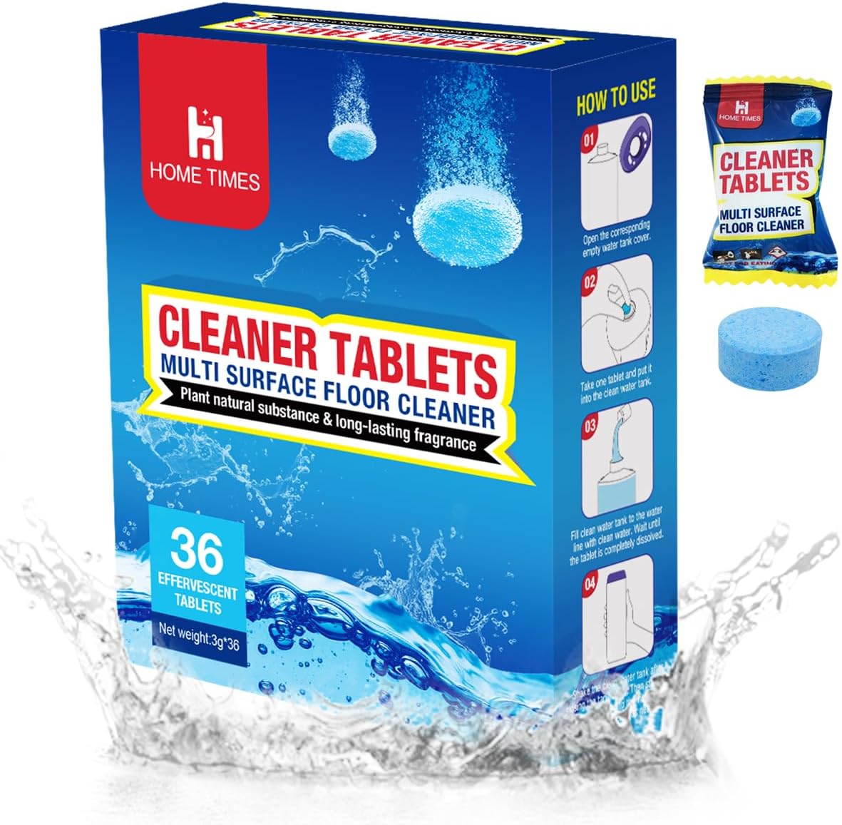 Swiffer | Cleaning Tablets for Power Mop - Effective Stain Removal for Kitchen & Bathroom