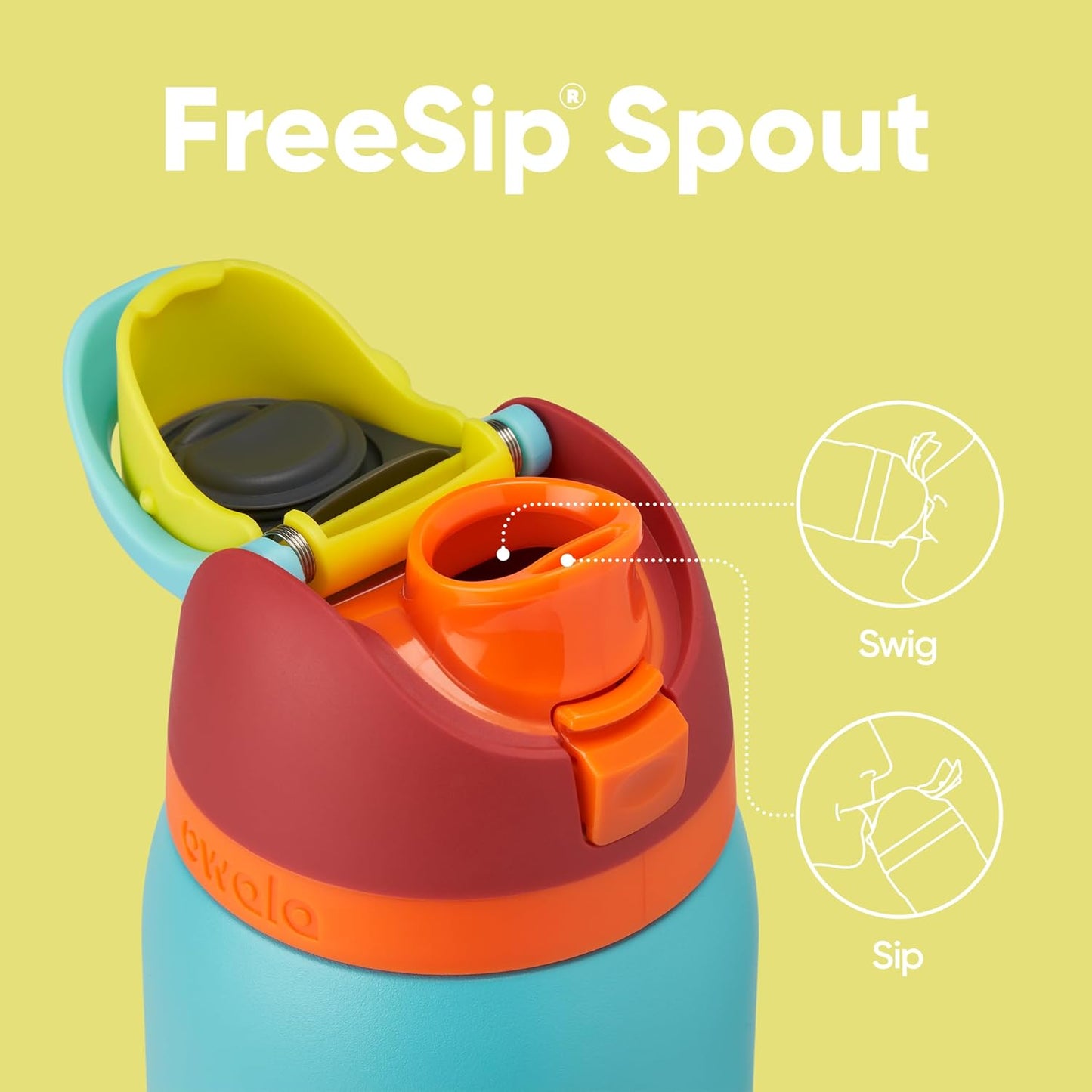 Owala FreeSip Insulated Stainless Steel Water Bottle - BPA-Free, 40 Oz, Perfect for Travel & Outdoor Use