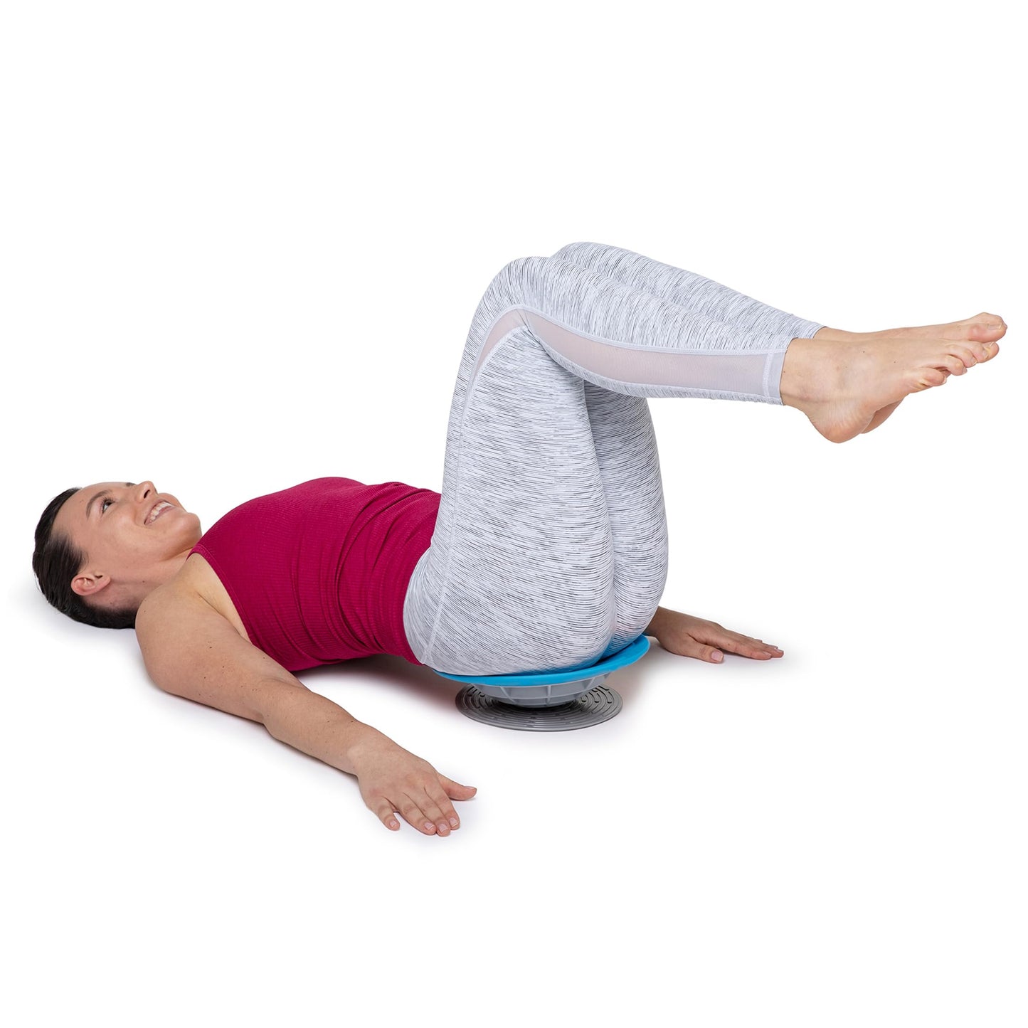 OPTP Pelvic Rocker Core Trainer – Balance Disc for Core Stability and Pelvic Floor Training – Hip Mobility Trainer and Pilates Exercise Equipment for SI Joint Support