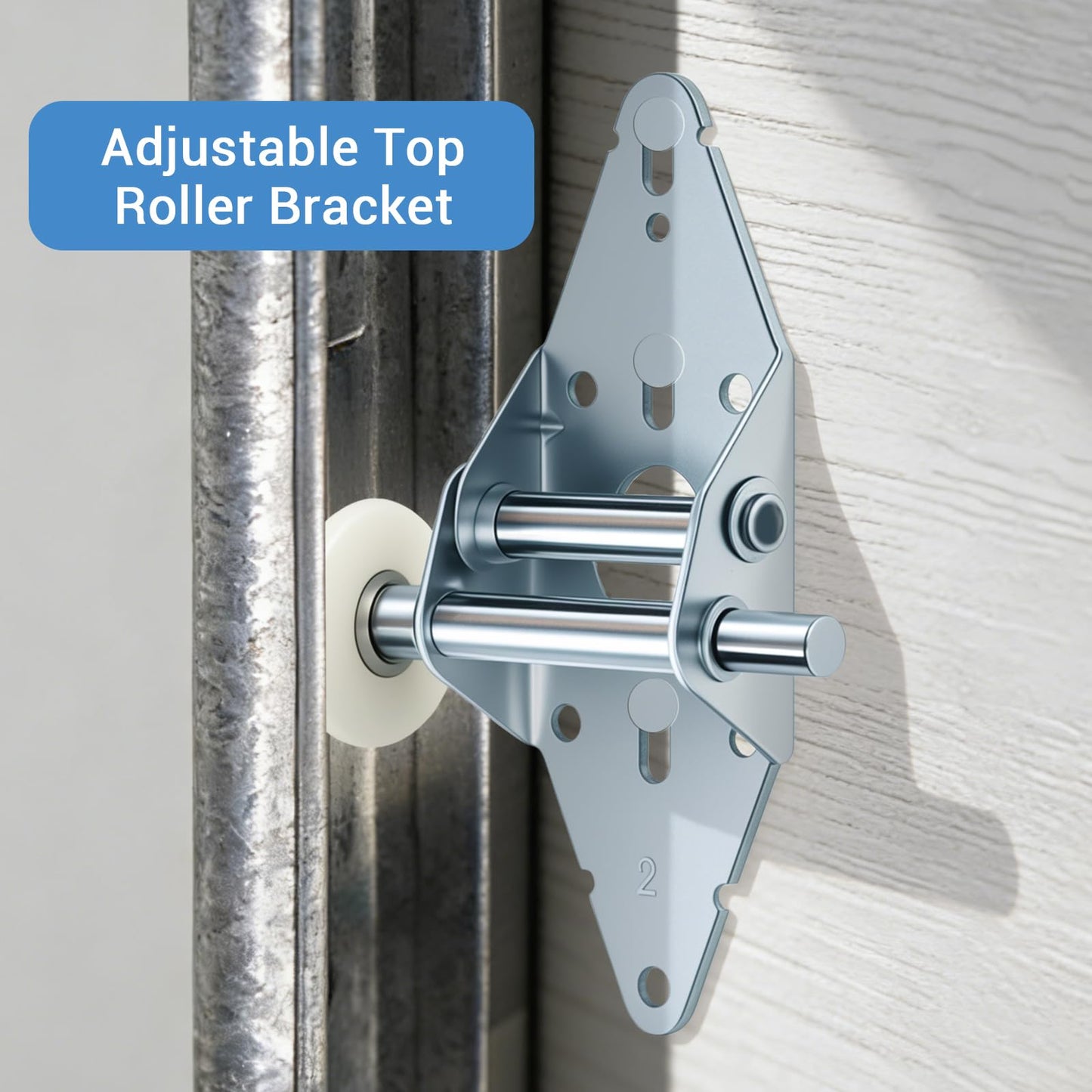 HOME MASTER HARDWARE Garage Door Hinge & Roller Tune Up Kit Garage Door Hardware Kit for 16 x 7 or 18 x 7 Door