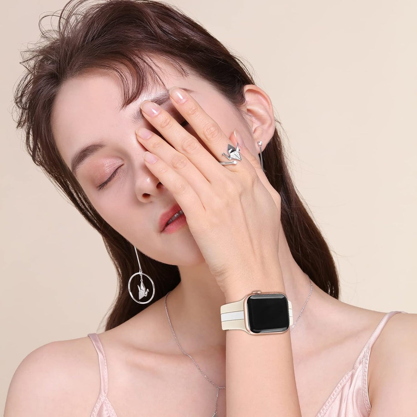 38mm 40mm 41mm 42mm 44mm 45mm 49mm 11/10/9/8/7/6/5/4/3/2/1/se/Ultra Designer Sport Band Compatible with Apple Watch