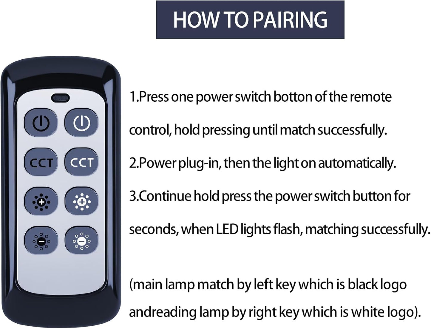 ZWP MF18812, mf18805, Dimmable Replacement Remote Control fit for Dimunt SOARZ Tomons, XINJISHIMIN, EDISHINE, Floor