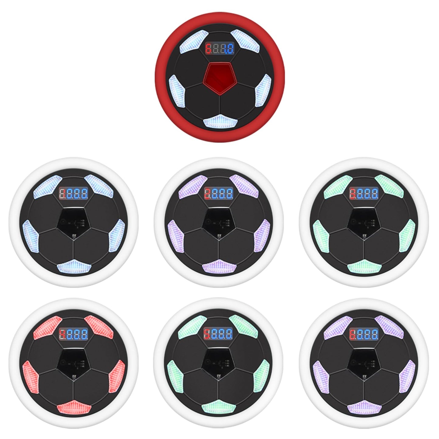 ZMAYPLUS Reaction Training LED Lights, Improve Reflex, Reaction Speed, Sports Agility, and Brain Cognitive Training, Home Exercise, Including 7 Lights