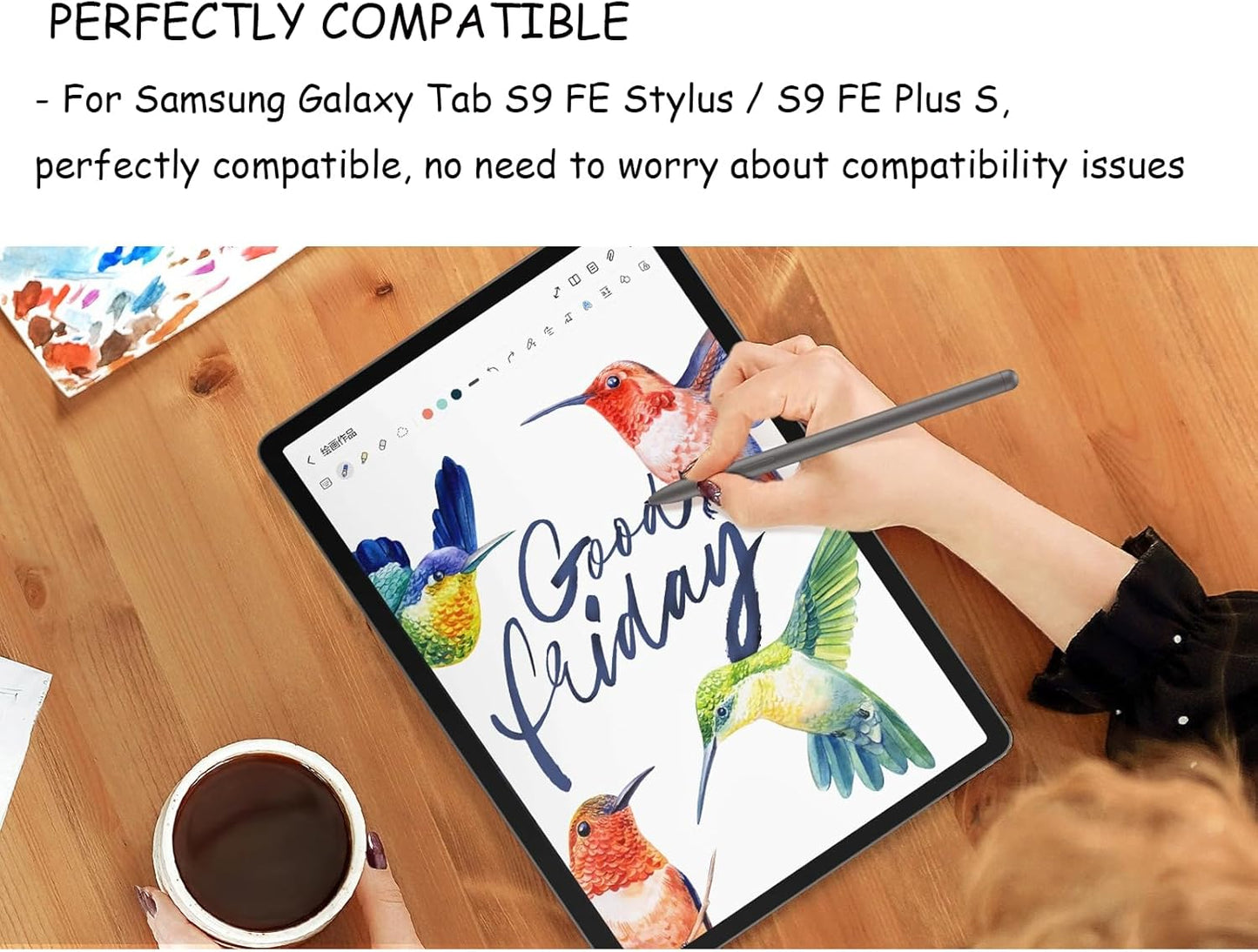 CaoXiong 2 S9 S9 S9 S9 S9 /S9 Pcs Galaxy Tab FE S Pen for Samsung Galaxy Tab FE / FE+ Replacement Pen for Samsung