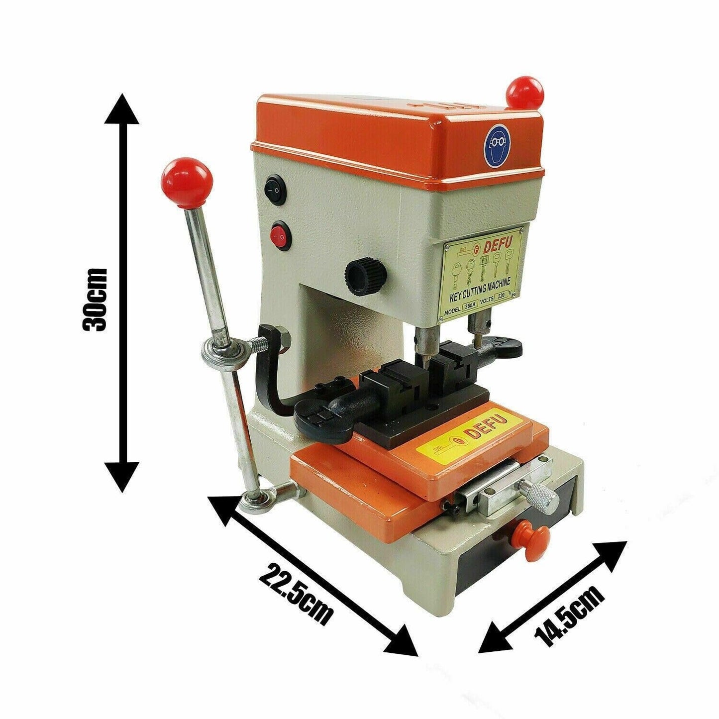 Cutter Cutting Machine Drilling Machine Duplicating With Bits 110V
