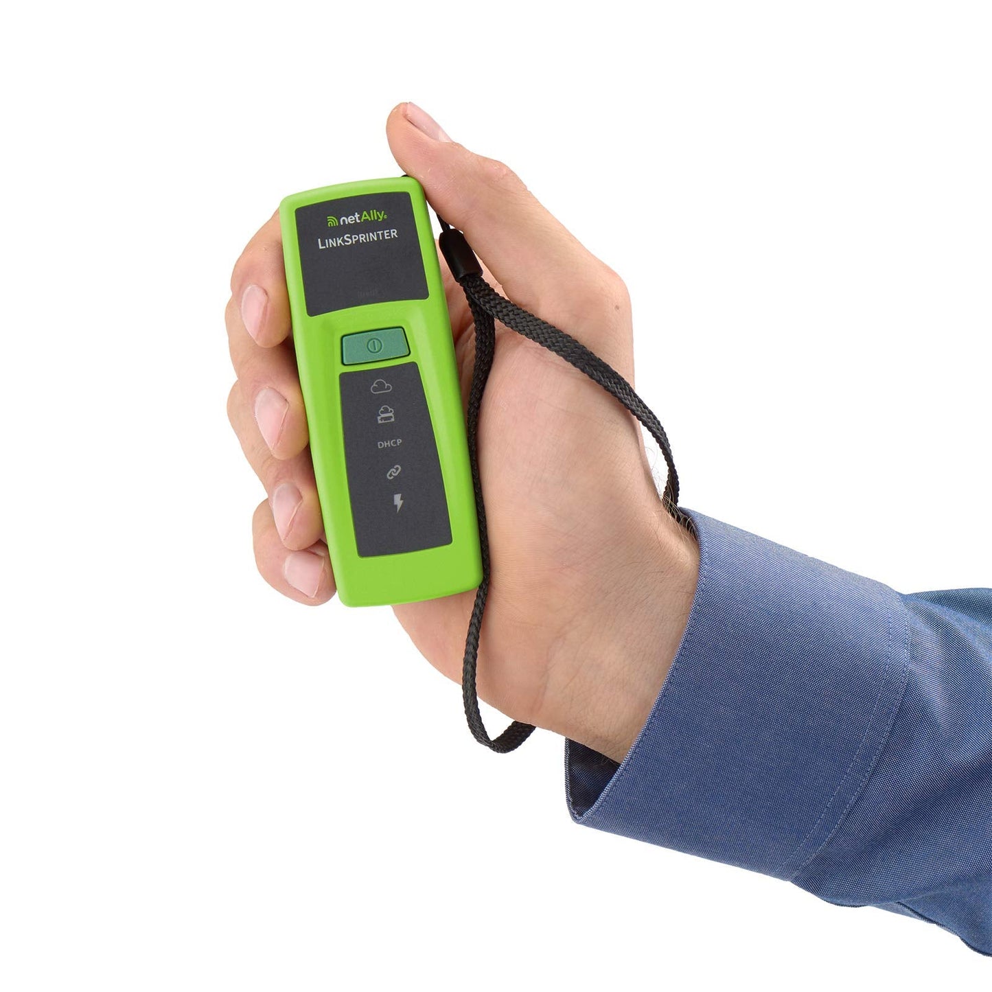 NetAlly LinkSprinter 300 - Pocket Copper Ethernet Network Tester for 10-Second Connectivity Checks (PoE, Link, DHCP, Gateway, Internet) with Link-Live Reporting