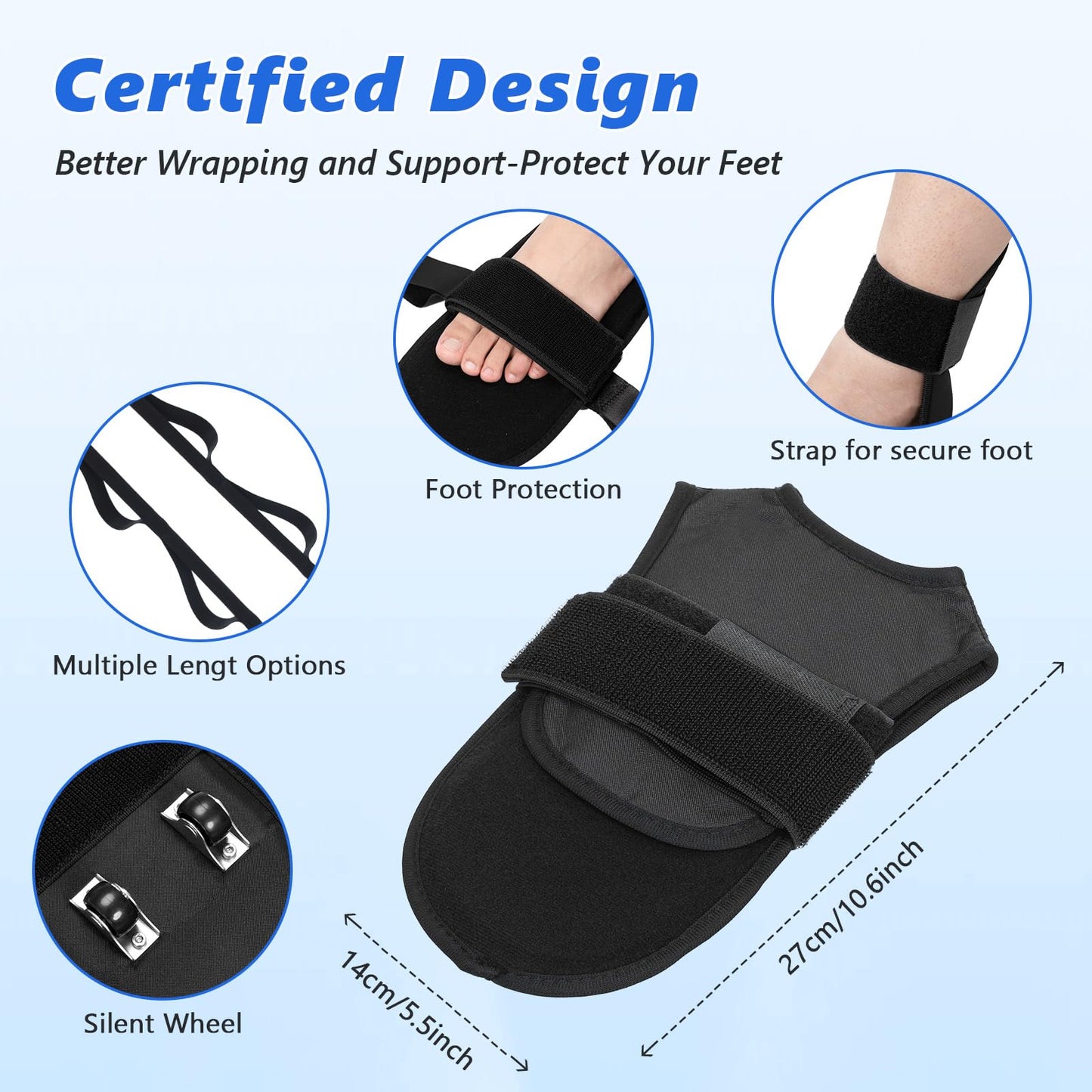 JFMkaer Knee Replacement Recovery Aids After Surgery - Multifunctional Knee Glider Rehabilitation Equipment, Improve Mobility and Flexibility - Physical Therapy 2025 Design