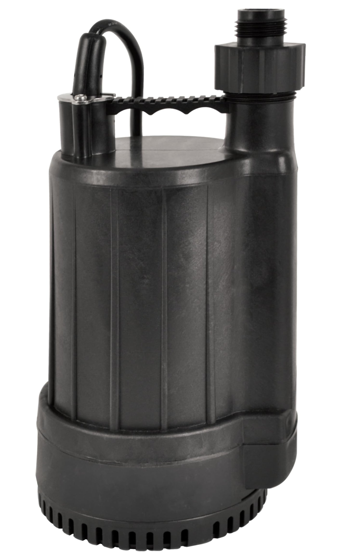 Red Lion RL-MP25A 115 Volt, 1/4 HP 2200 GPH Automatic Thermoplastic Submersible Utility Pump, 10-Ft. Cord, Black, 14942735