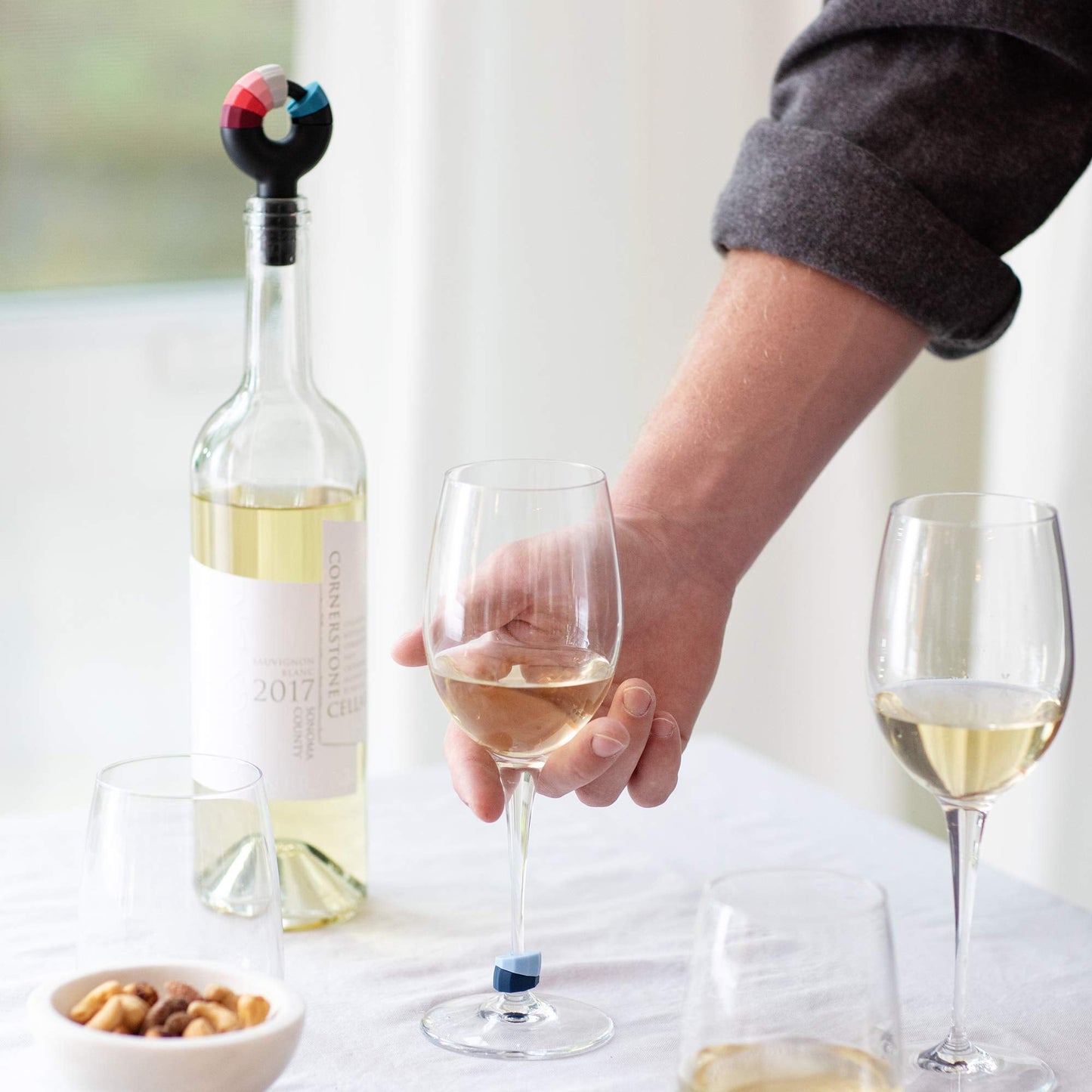 Wine Charms Bottle Stopper