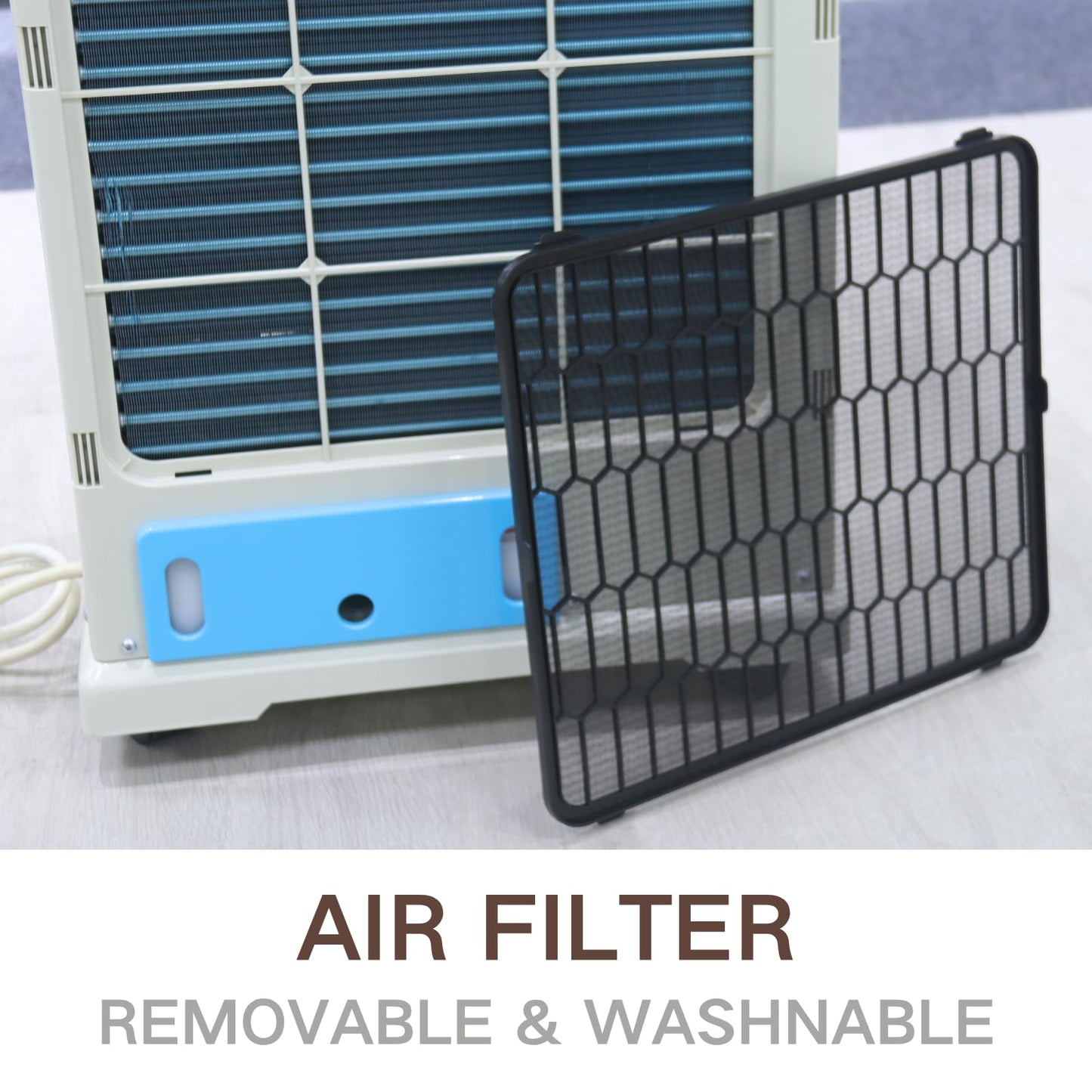 Amarite Industrial Spot Air Conditioner – 6000 BTU Portable Air Cooler with R32 Refrigerant, Mobile Spot Cooler for Indoor/Outdoor Use