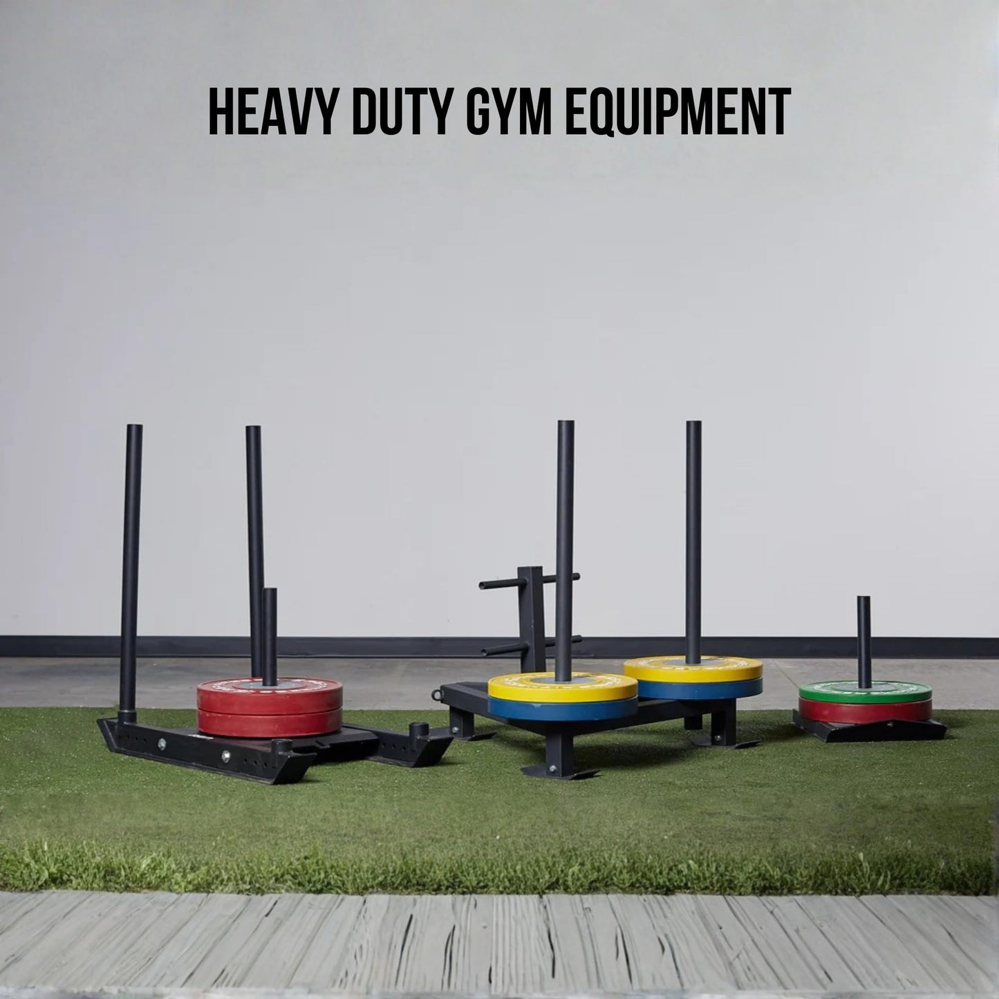 Rep Pull Sled - Adjustable Weight Pull Sled for Conditioning and Weight Training