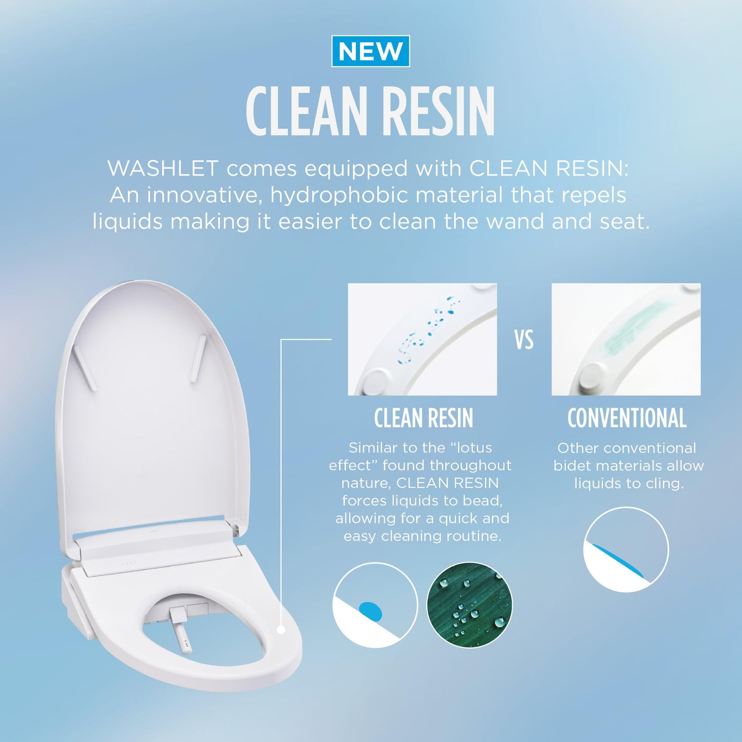 TOTO® WASHLET® S2 Electronic Bidet Toilet Seat with Instantaneous Water Heating, PREMIST and EWATER+ Wand Cleaning, Elongated, Cotton White - SW3346#01