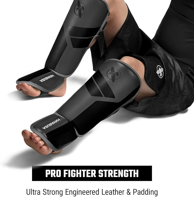 Hayabusa S4 Kids Shin Guards, Muay Thai, MMA, Kickboxing, Martial Arts
