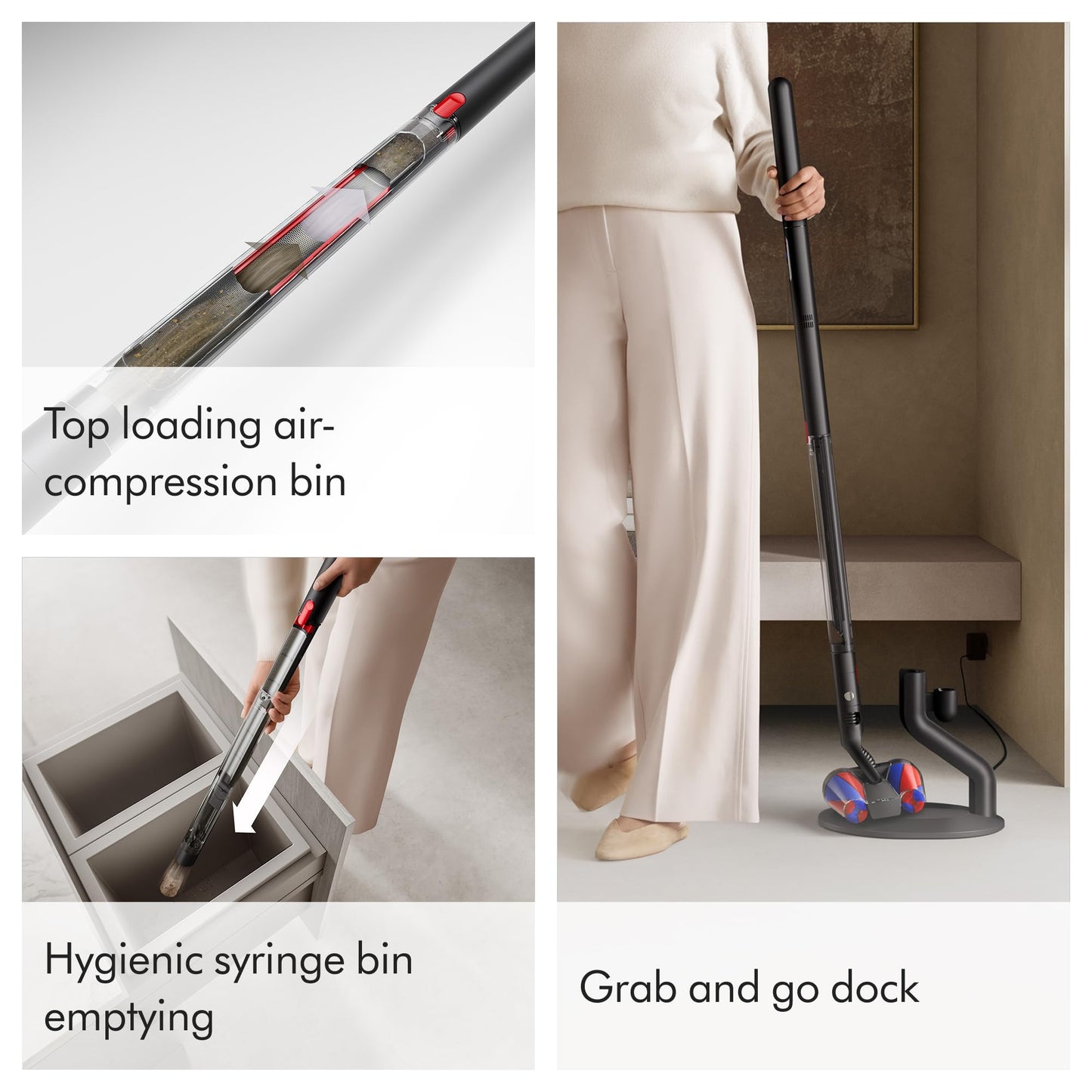 Dyson PencilVac Fluffycones Cordless Hard Floor Vacuum