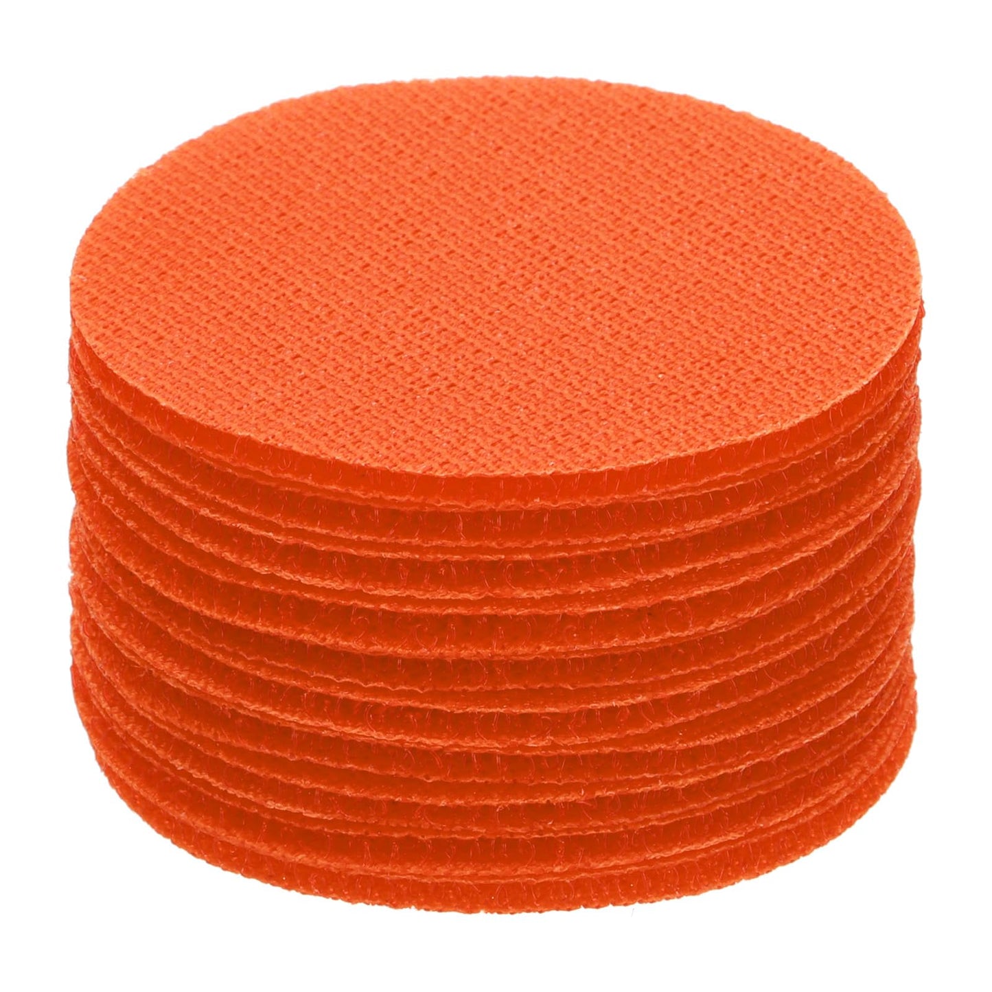 PATIKIL Carpet Marker Spots 2 Inch / 5cm, 48 Pack Round Floor Markers Non Slip Carpet Dots for Classroom Teacher, Orange
