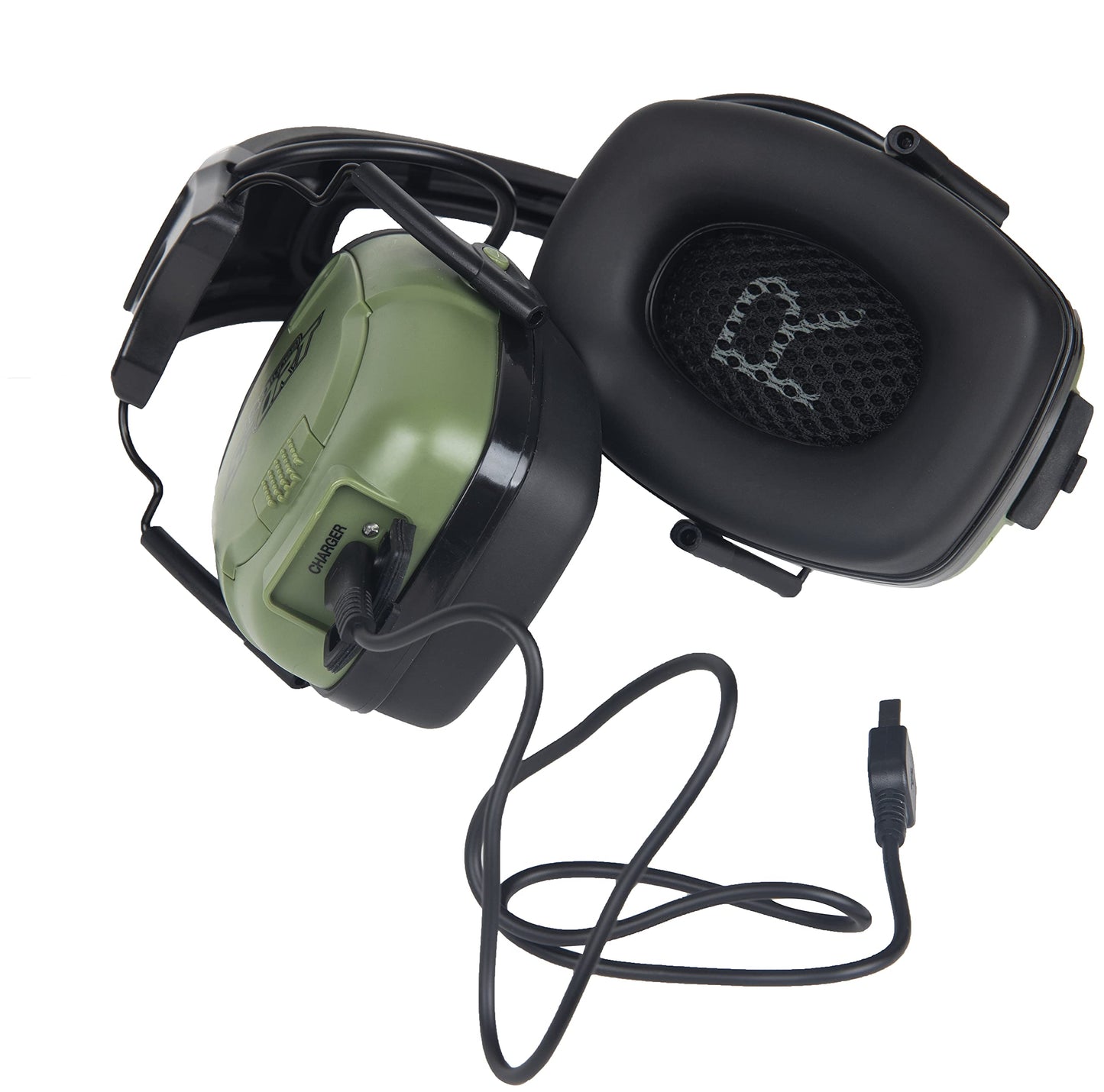ISOtunes Sport DEFY Shooting Earmuffs: Rechargeable Bluetooth Hearing Protection