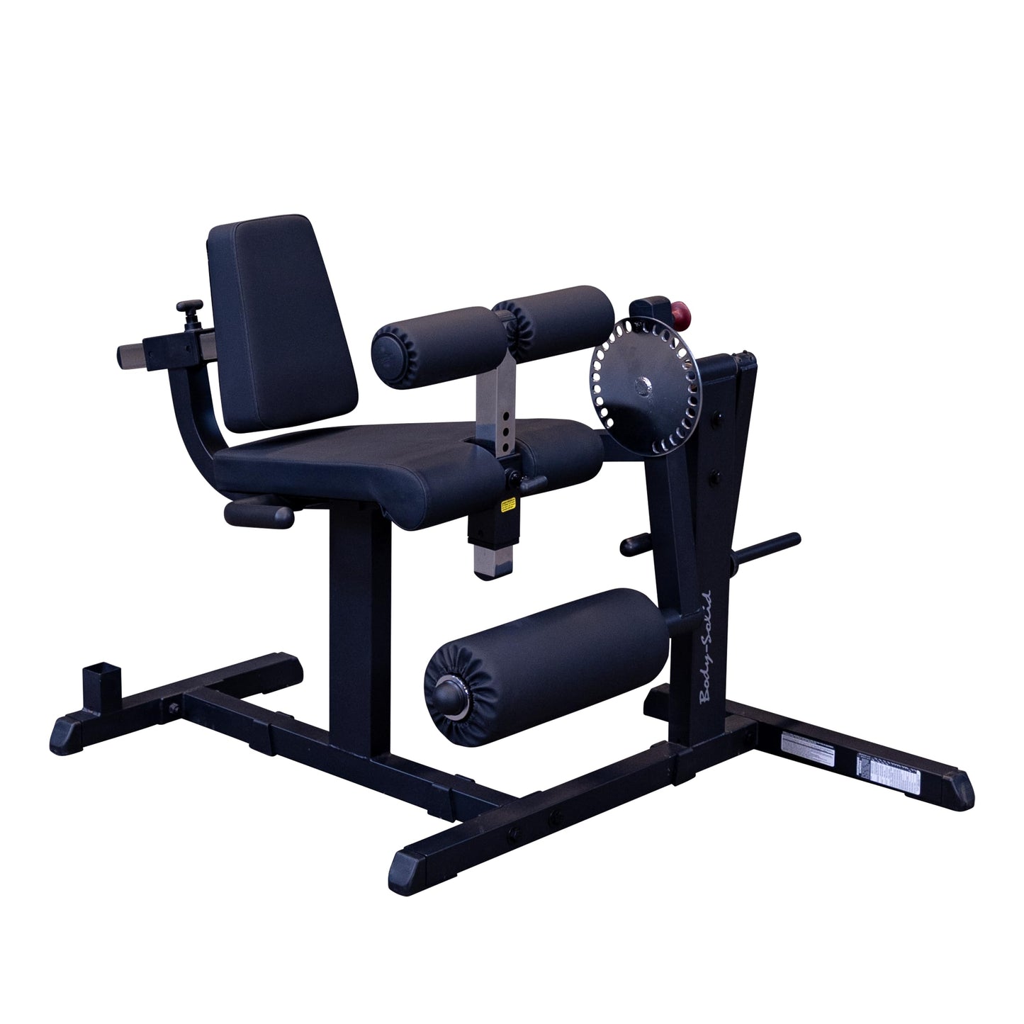 Body-Solid (GCEC340B) CAM Series Adjustable Leg Extension and Curl Machine - Comfortable, Heavy-Duty Home Gym Equipment for Hamstring and Quad Workouts - Black/Gray