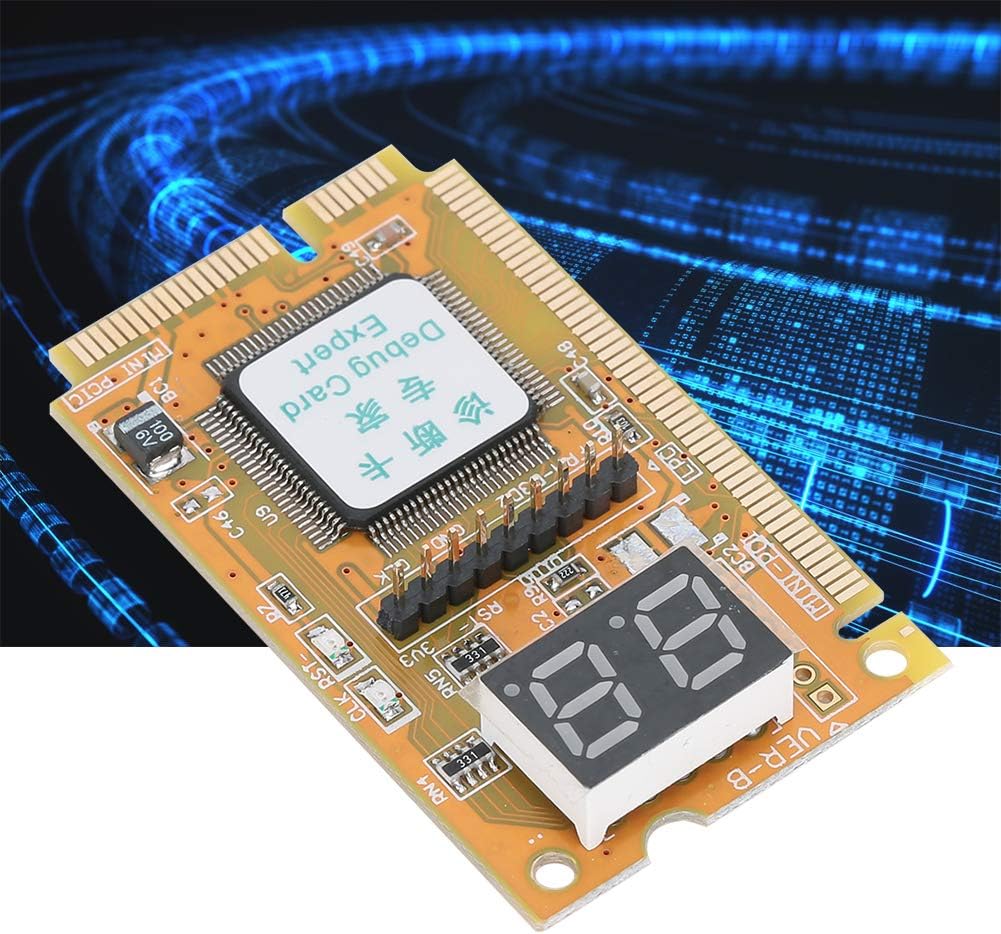 ASHATA 3 1 Debug Card, in Diagnostic Card,Support USB Laptop Supplies,Computer Accessories,Support Mini PCI,Mini