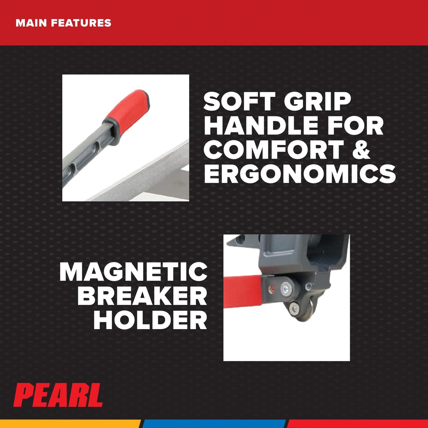 PEARL ABRASIVE CO. VX48MCPRO 48" Tile Cutter With Wheels