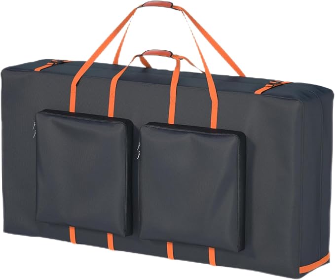 Cornhole Carrying Case Fits 4' x 2' Regulated Size, Heavy Duty 600D Oxford Fabric Waterproof & Dustproof, 4 Large Pockets for Outdoor Play