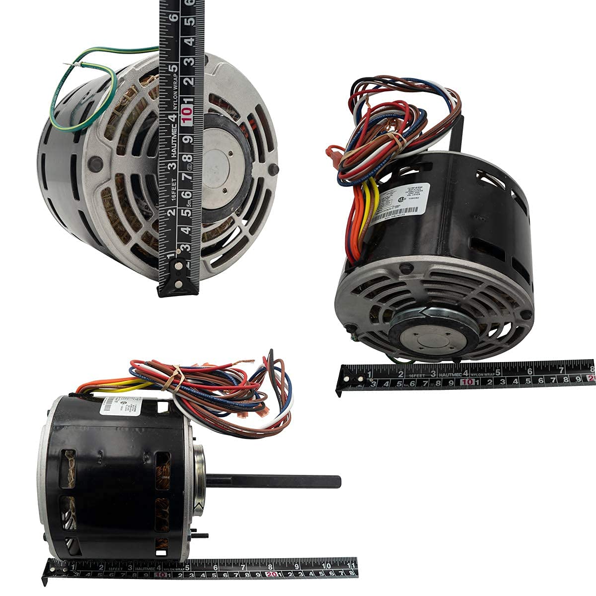 Supplying Demand W51-14BJA3-02 HVAC Blower Motor 1/4 HP 1 Phase 3 Speed 208/230V 1075 RPM