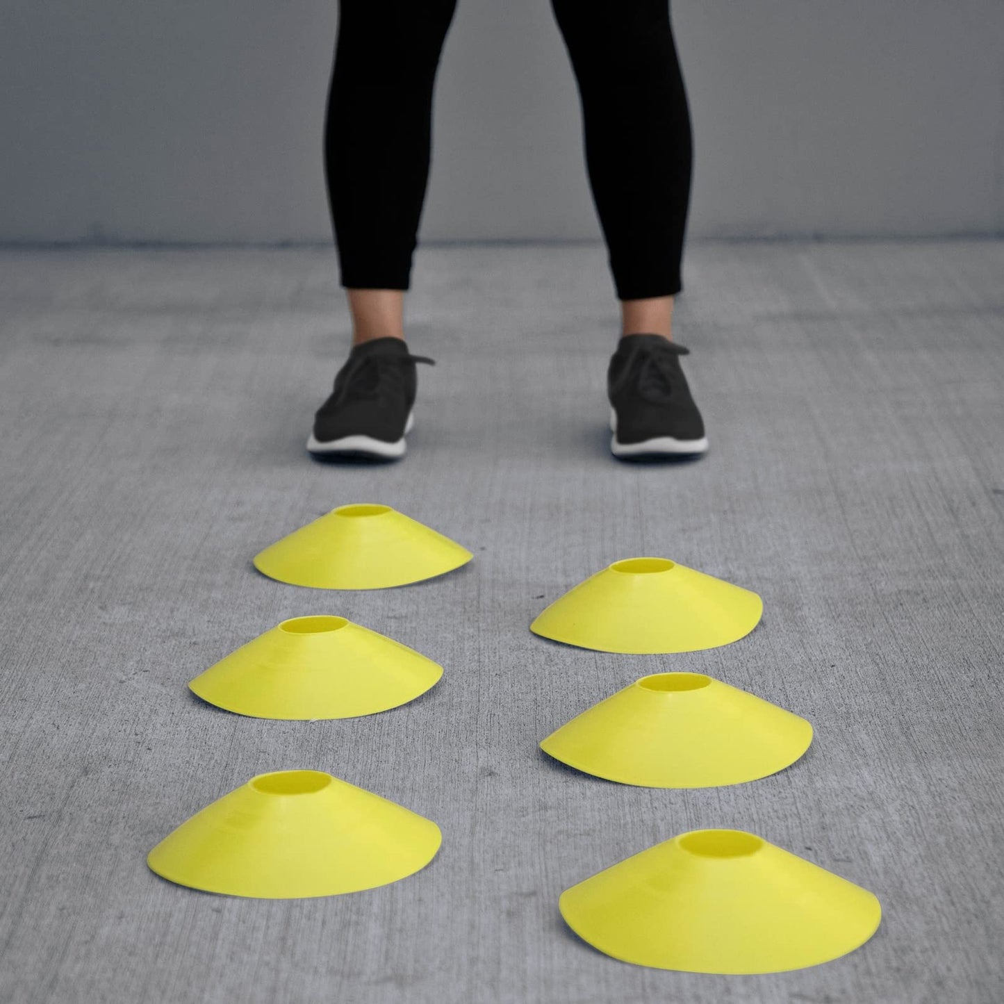 Juvale Adjustable Agility Ladder Set - Football Footwork Ladder Drills - Agility Cone Drills for Soccer Training - Parachute Speed Training - 20 Ft, 6 Cones & Parachute