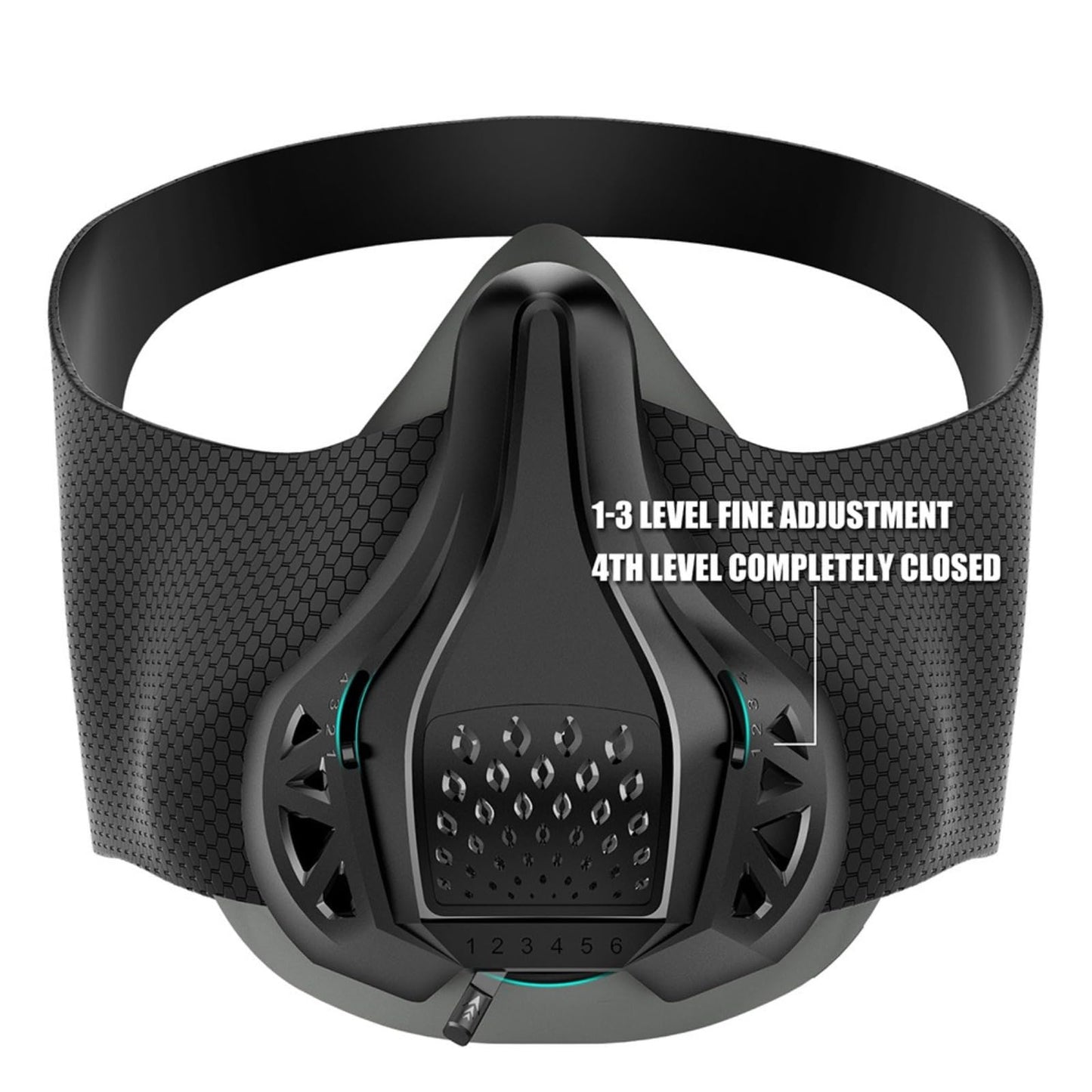 The oxygen blocking training mask can adjust breathability to simulate high-altitude environments and enhance cardiovascular function, making it an ideal choice for cycling, running, and fitness