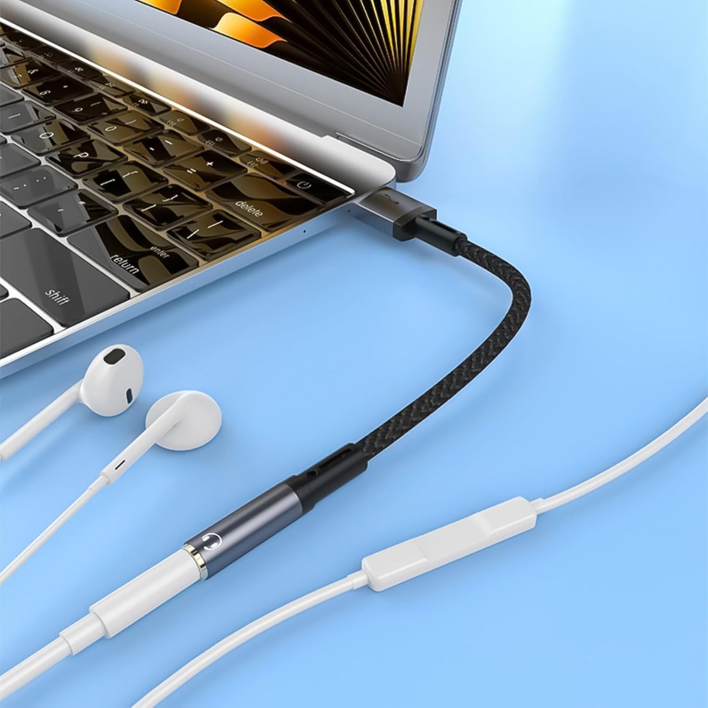 DRAGONRUN 3.5mm 3.5mm USB to Adapter USB to Cable for Headphones Window Laptop Desktops Docking Station