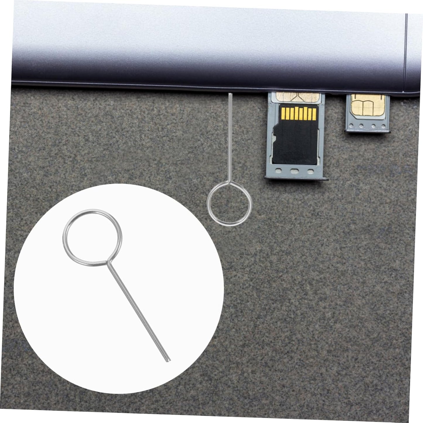 500pcs CHILDWEET Sim Eject Tool Sim Card Remover for for Smartphone Practical Accessory for Mobile Devices
