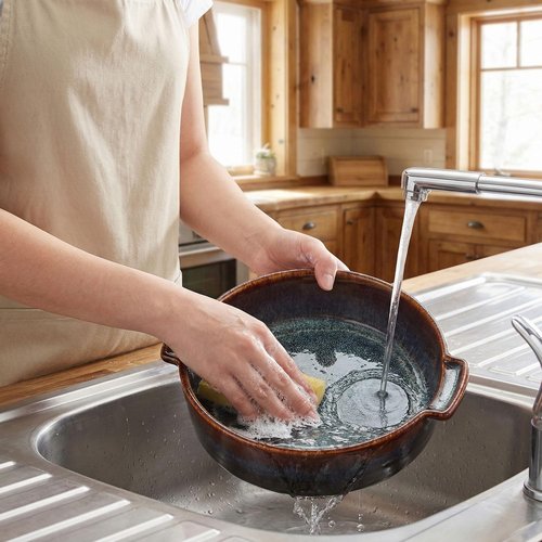 Ceramic Casserole Baking Dish - 1.7 Quart Oven-Safe Bakeware for Lasagna | Round 10 x 10 Inch
