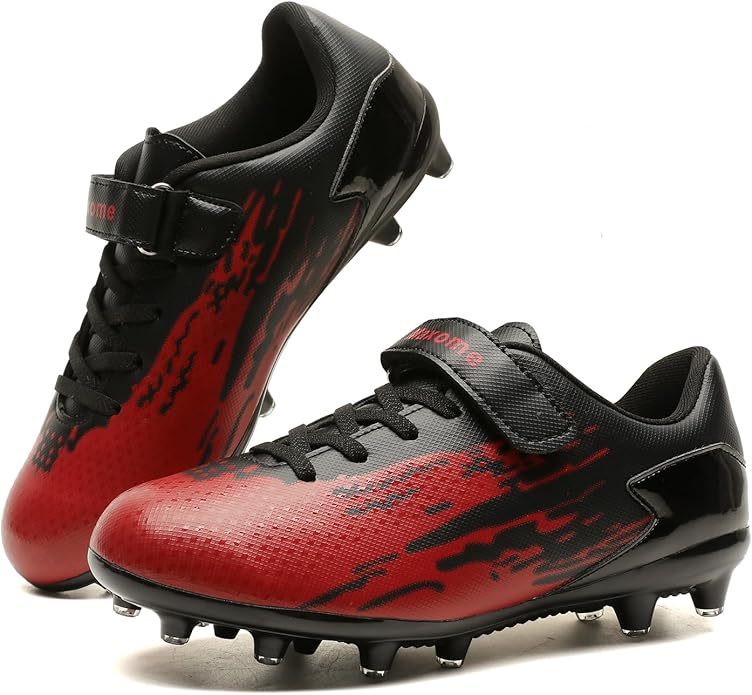 Kids Soccer Cleats Boys Girls Athletic Outdoor Youth Football Shoes Running & Training Lightweight Baseball Shoes(Little Kid/Big Kid)