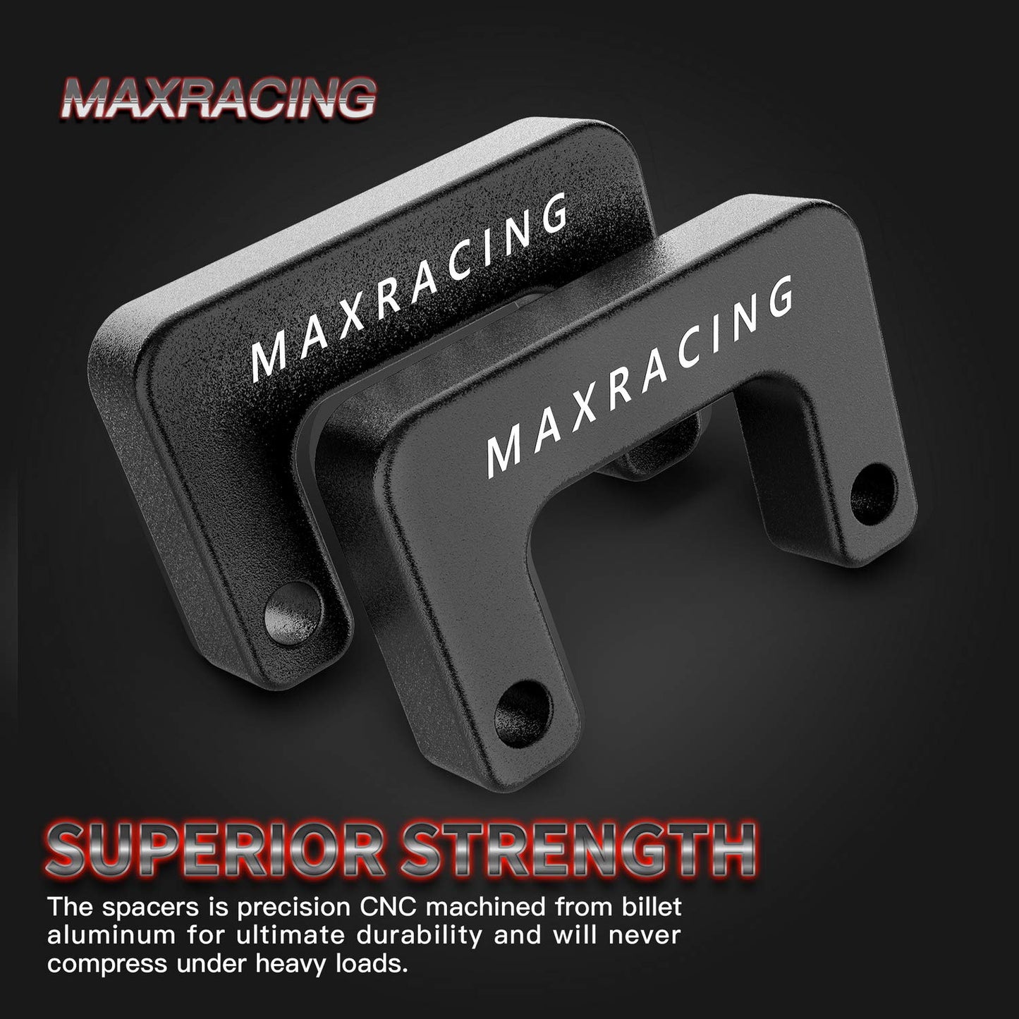 Maxracing 2" Leveling Kit Compatible with 2007-2026 Chevy Silverado 1500 Avalanche Suburban Tahoe/GMC Sierra Yukon XL1500