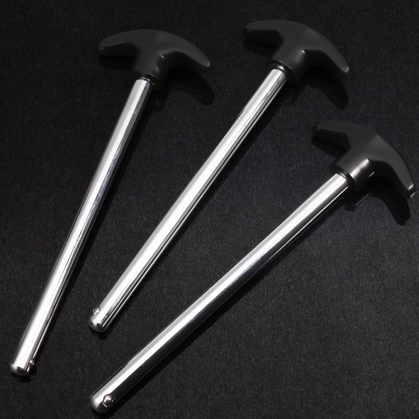 3pcs Weight Stack Pin, Gym Pins for Weight Stack,Weight Lifting Pins for Universal Home Commercial Gym Strength Training Equipment Machine Pin Insert Accessories（3/8 " Diameter / 6 " Locking Space）