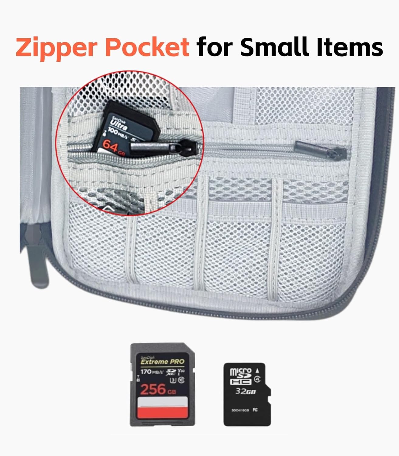 Zealearn 24 USB Flash Drive Case with Labels, USB Organizer Holds Pcs, USBs Case, USBs Storage Cases,Thumb Drive Cases