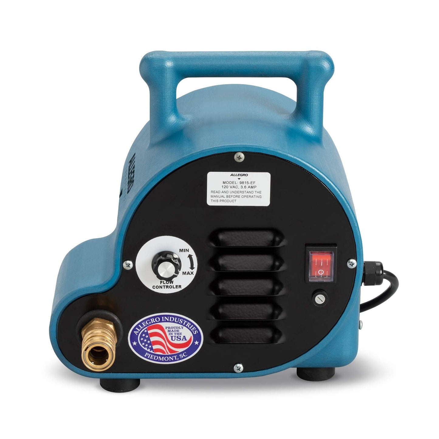 Allegro Industries-9815-EF Breathing Air Blower w/EF Couplers