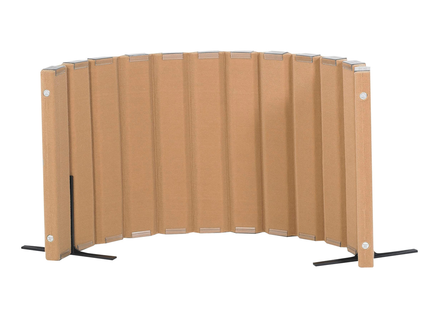 Children’s Factory 30" x 6' Quiet Divider With Sound Dampening Panels, Freestanding Room Divider Wall, Natural Tan