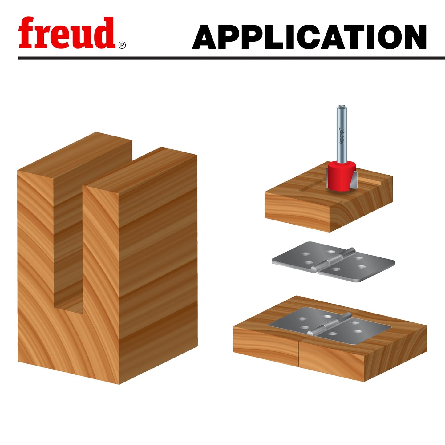 Freud 91-108: 9 Piece Basic Bit Set (1/2" Shank)