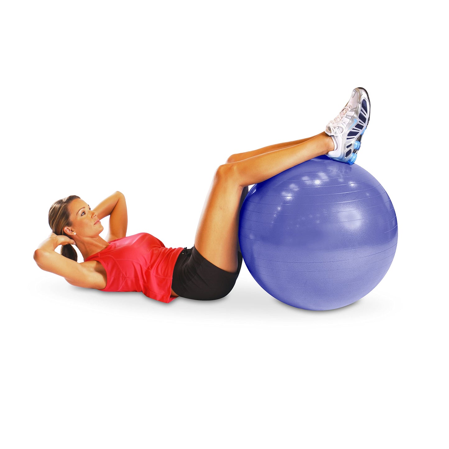 CAP Fitness Stability Exercise Ball, 65cm, Purple