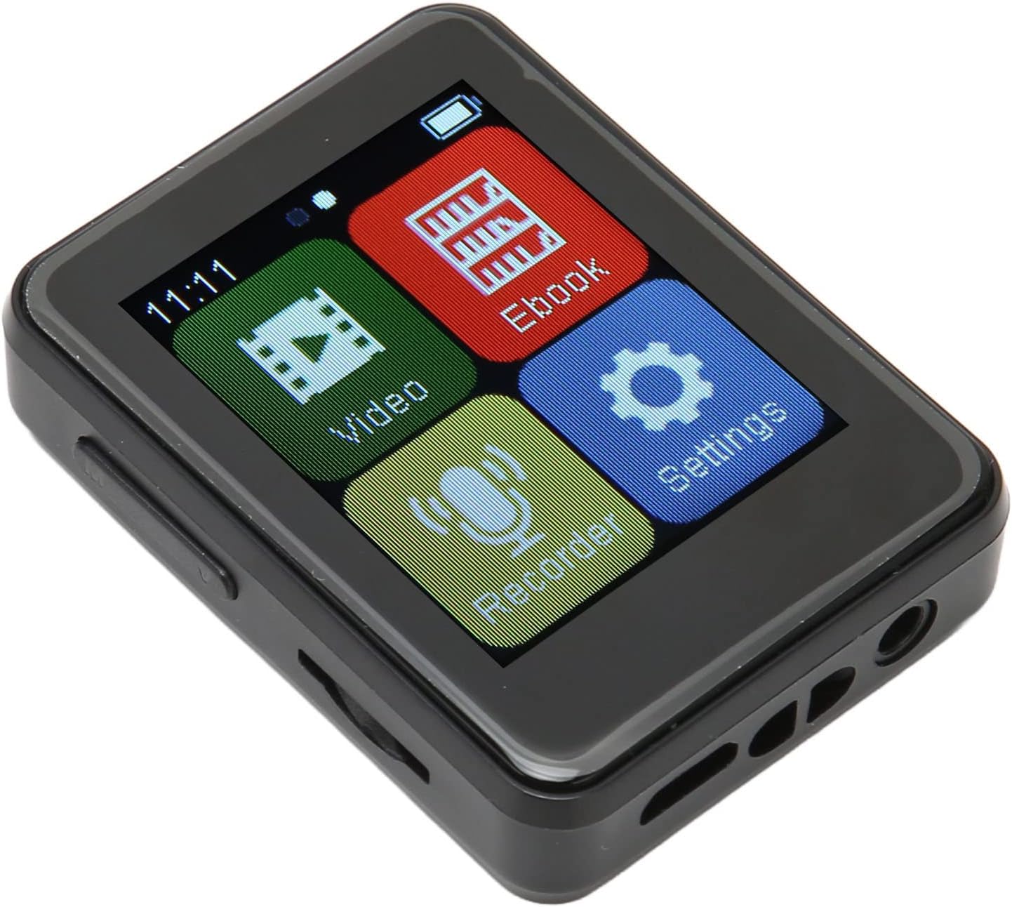 MP3 1.8 Inch 5.0, 500mAh (64GB SUNGOOYUE Portable Player with Touchscreen, HighFidelity Sound, Metal Body, Multiple