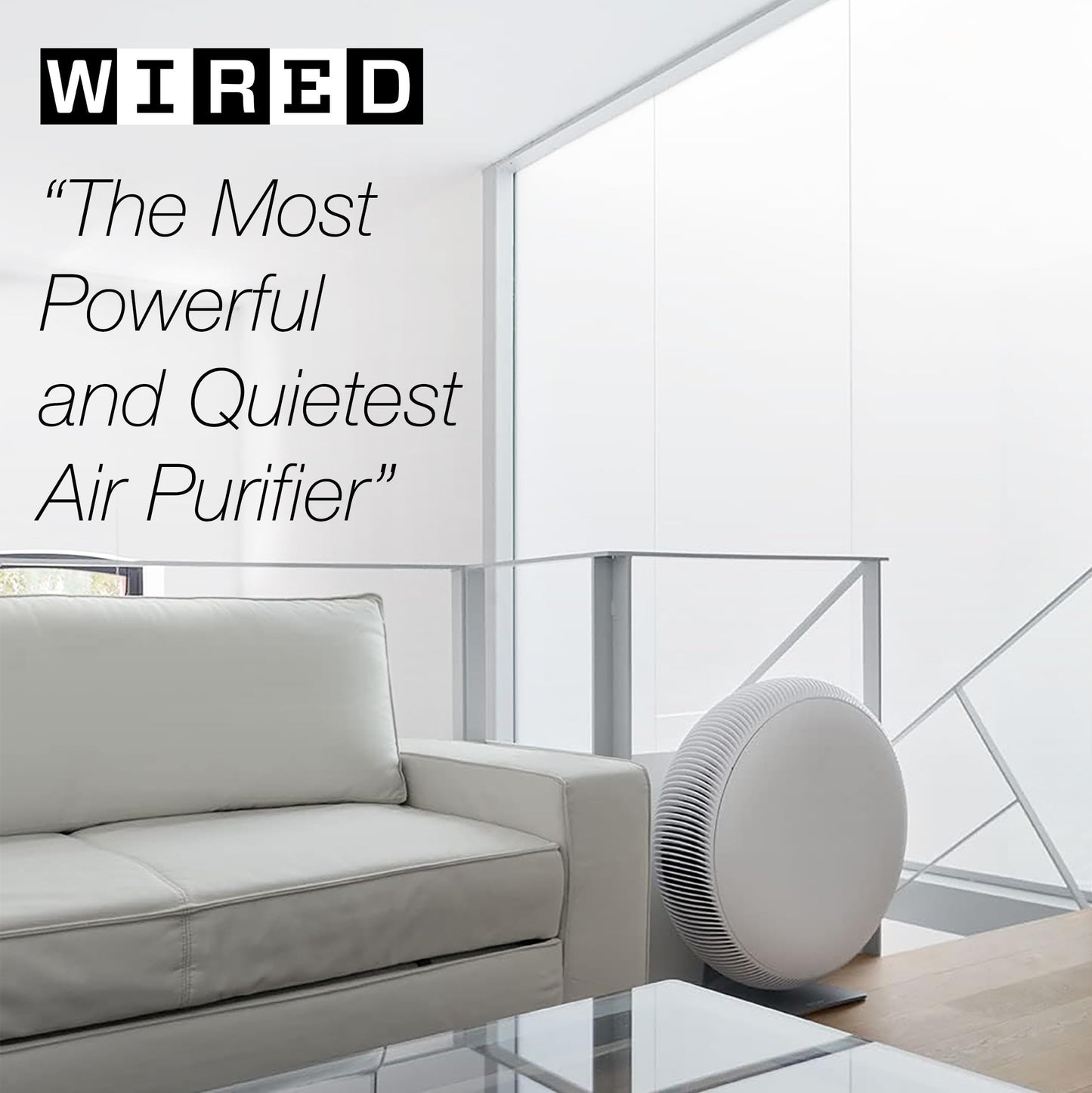 IQAir Atem X Air Purifier - Smart HyperHEPA Filtration for Large Rooms up to 1650 sq ft - Smoke, Viruses, Allergens, Asthma, Mold, Dust, Pets, Swiss Made, WiFi Enabled