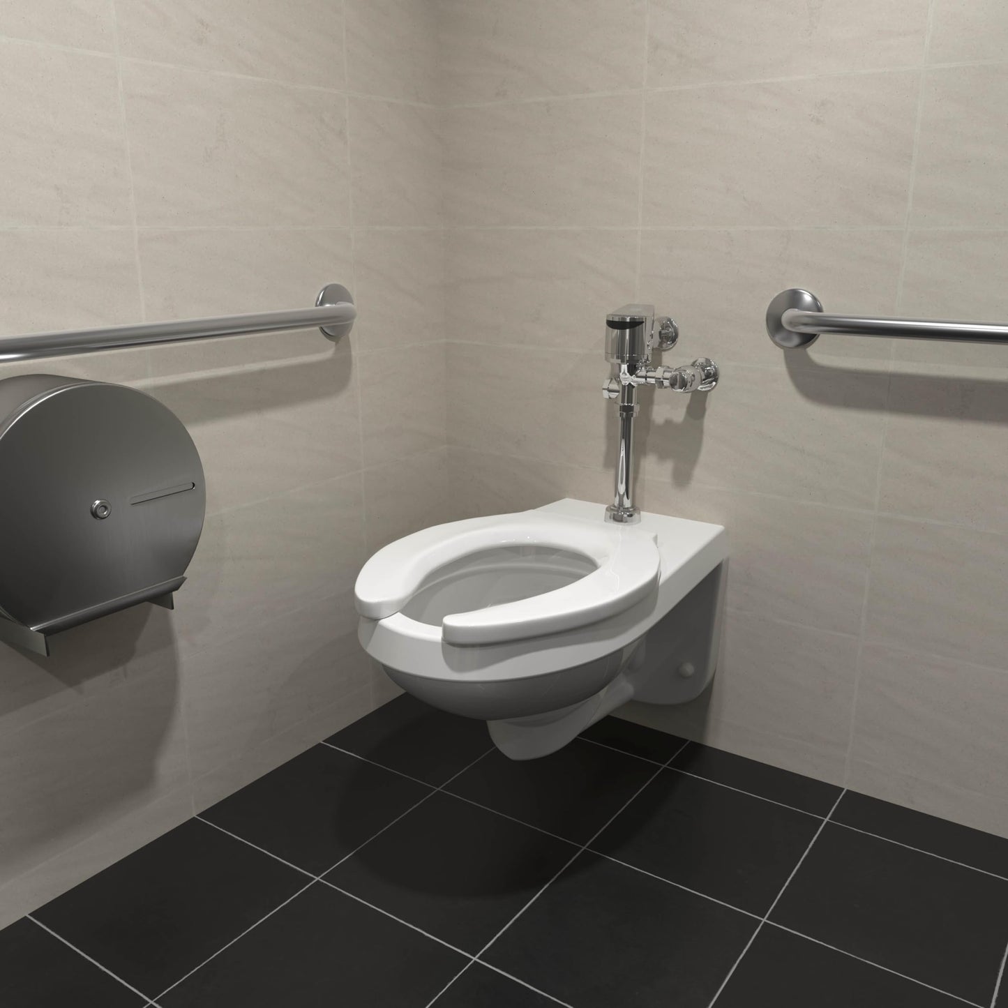 Zurn 1.1 GPF Top Mount Exposed Sensor Flush Valve for Water Closet with Gear-driven Ceramic Cartridge, Hardwired, AV Diaphragm