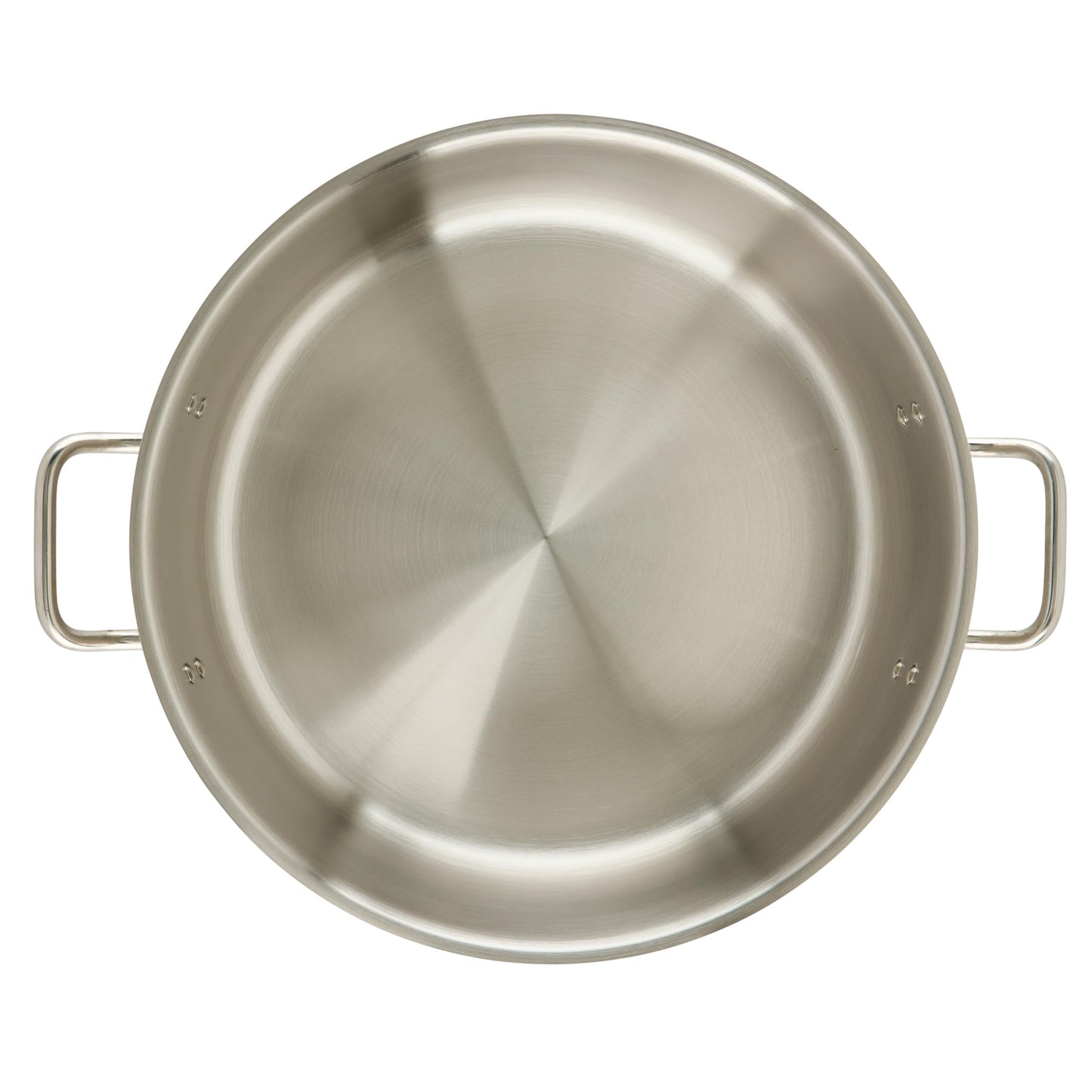 Winco Commercial-Grade Stainless Steel Brazier with Lid, 20 Quart