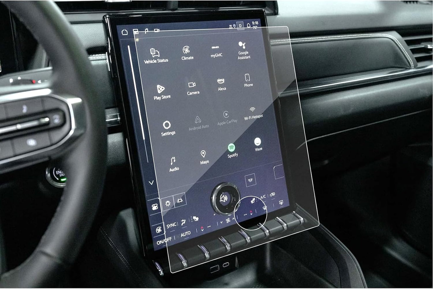 2025 2025 15 Inch[Tempered SXCY for GMC Terrain Accessories Terrain Navigation Infotainment Touch Display Screen