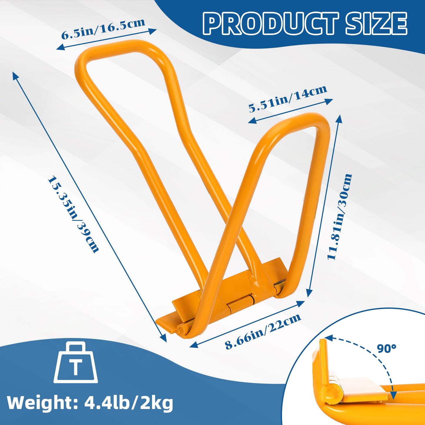 Updated Standing Seam Roofing Tool, Roofing Drip Edge Folding Tool for Roofer and Sheet Metal Worker, High-strength Metal Eaves Seam Locker