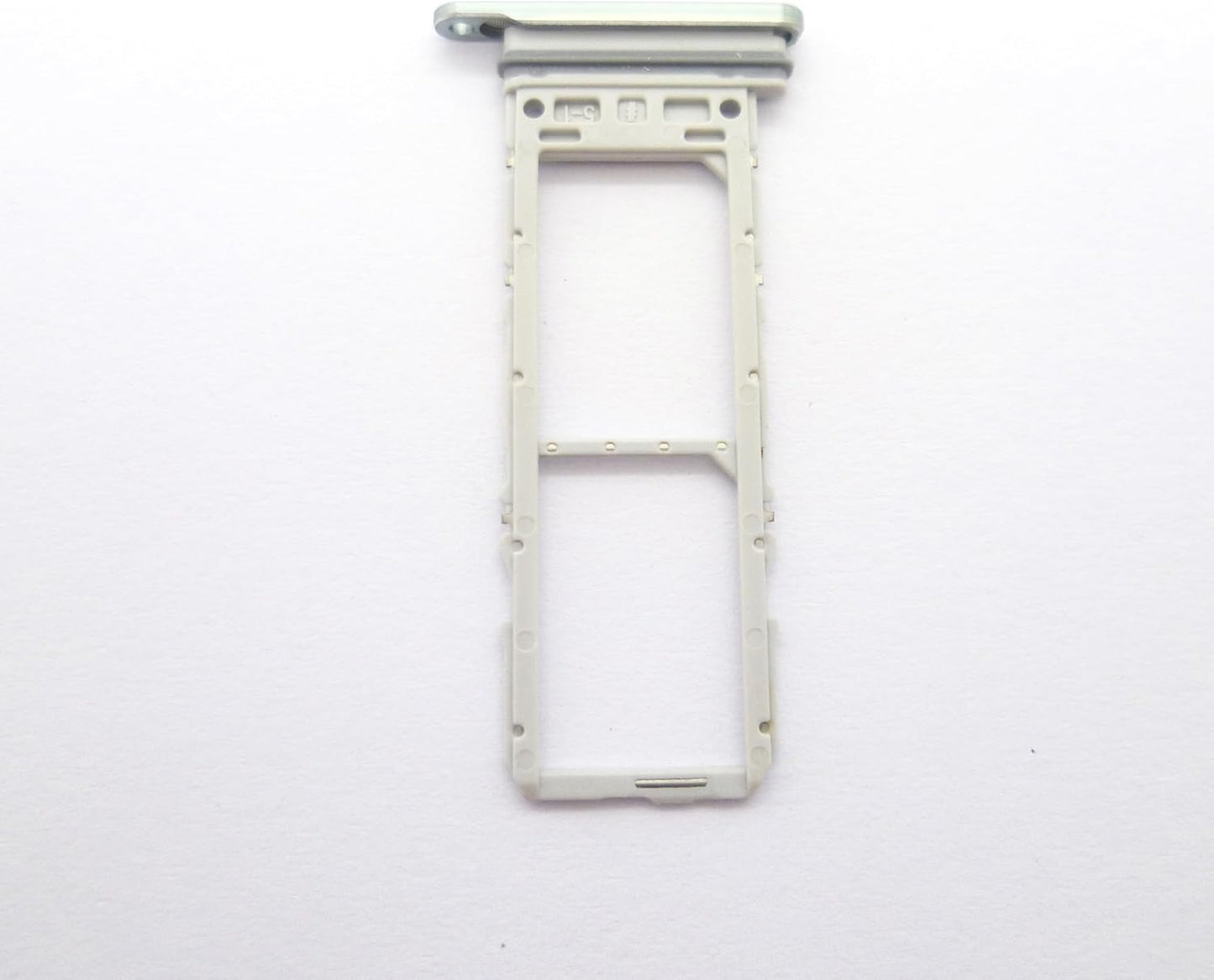 2X 20 5G 6.7 inch Dual SIM Double Card Tray Slot Holder Replacement Compatible with Samsung Galaxy Note (Mystic Green)