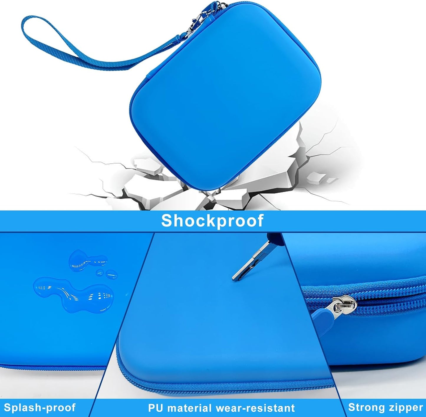 Makolle Kids Camera Case Compatible with Goopow/ESOXOFFORE Seckton/Dylanto/CIMELR Children Digital Video Camera Toys