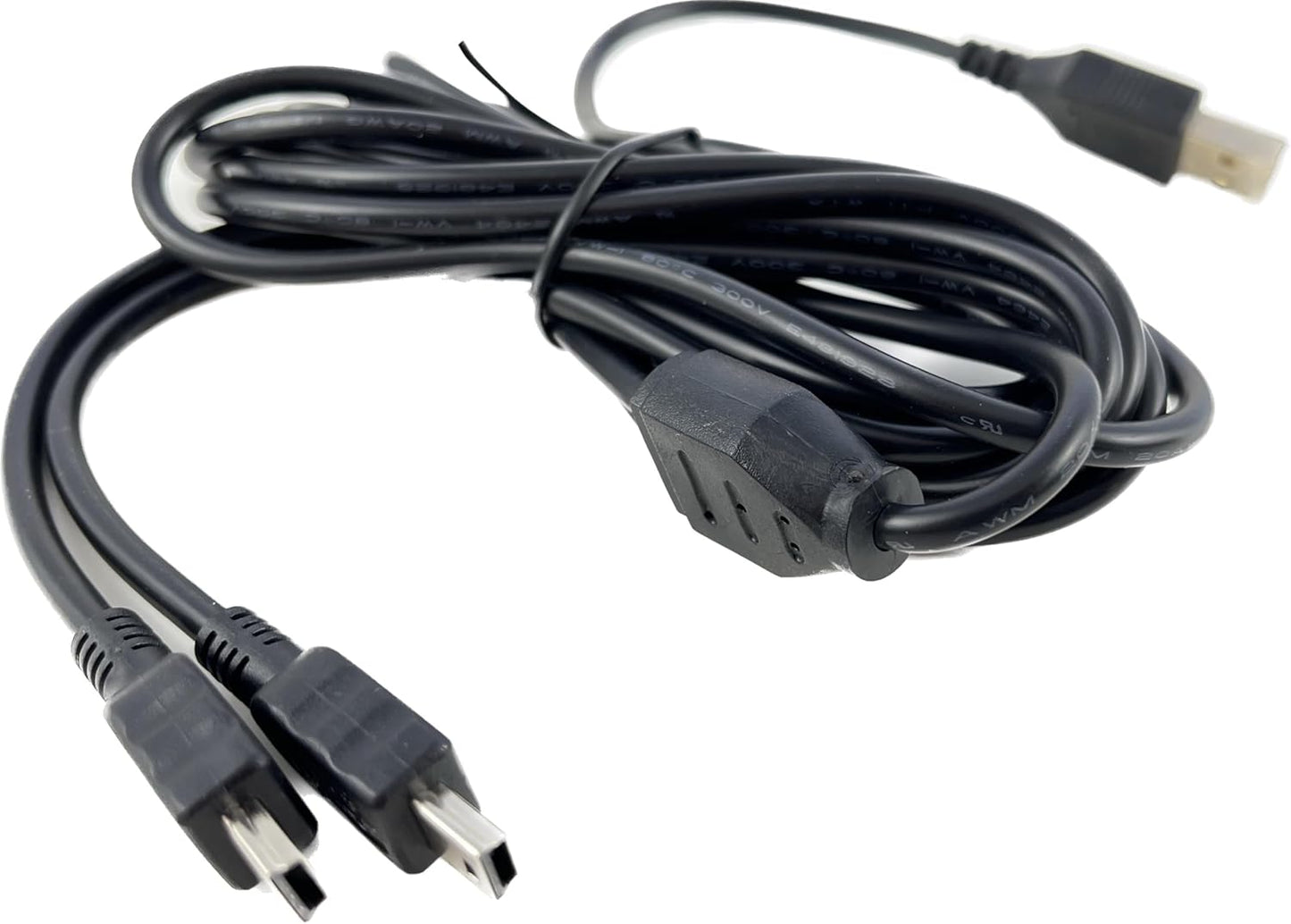 10FT-MINI-USB MX808 OMNIHIL Splitter Cable Compatible with Autel MaxiCheck Diagnostic Scan Tool