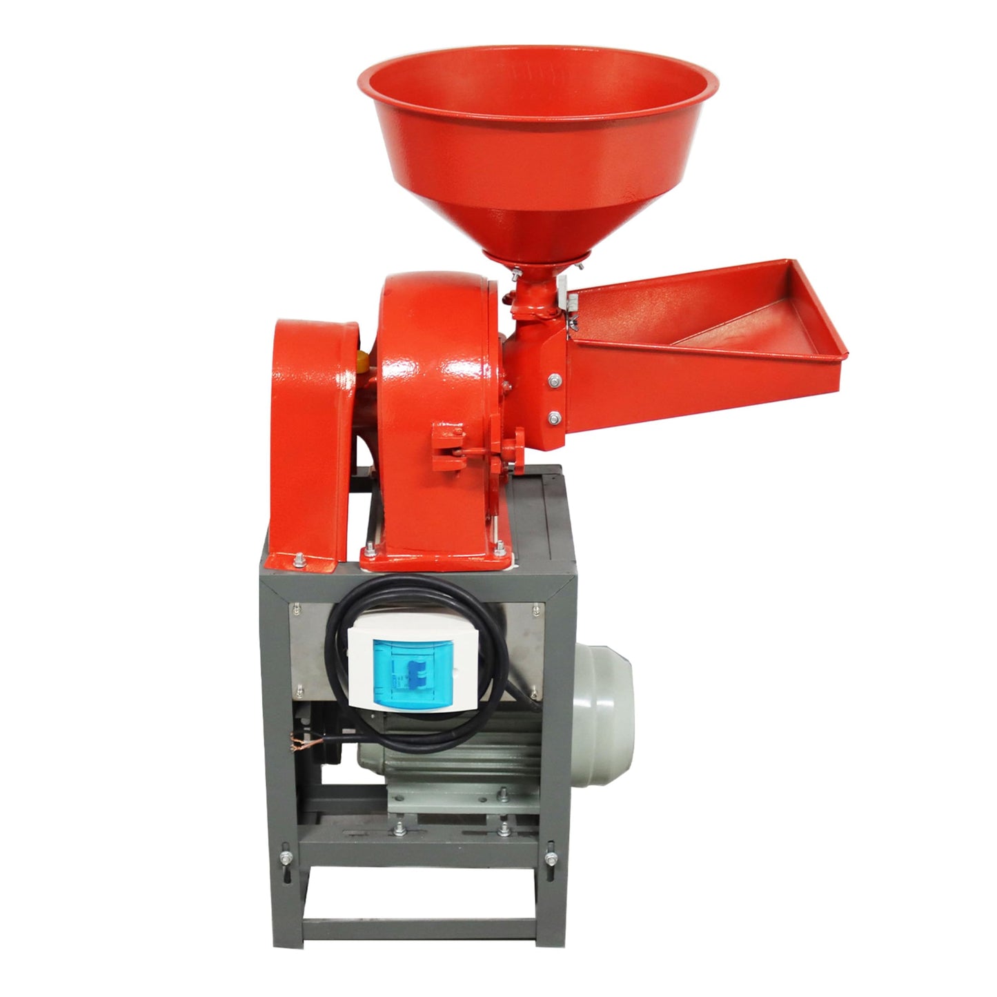 THUXEON 220V Multifunctional Crushing Machine 2.2KW Electric Grain Milling Machine Rice Grinder with 2MM 3MM Sieve Screen 220-330LBS/H for Rice Millet Corn Grain Large Material