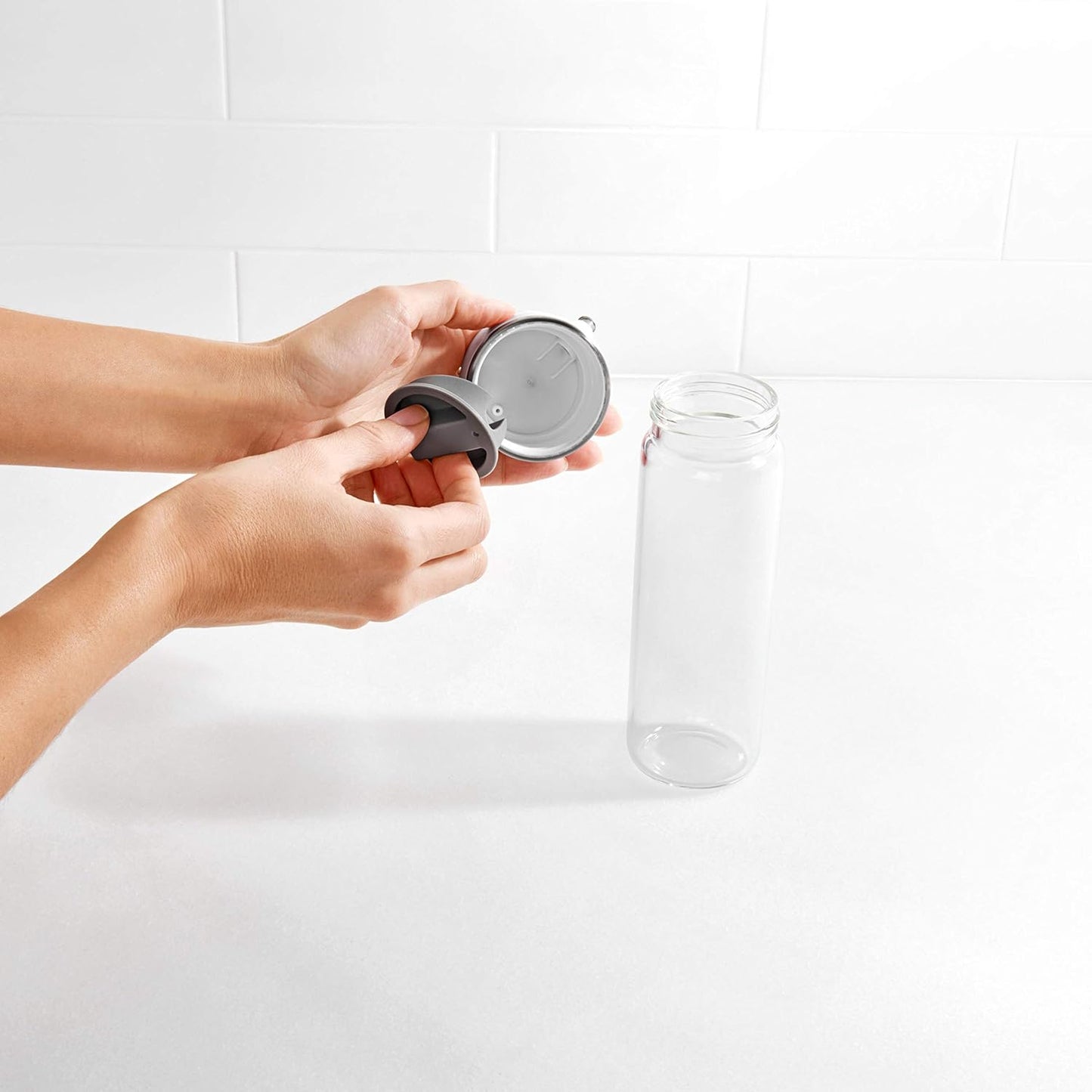 OXO Good Grips 12 Oz Precision Pour Glass Oil Dispenser - Effortless Control & Mess-Free Pouring