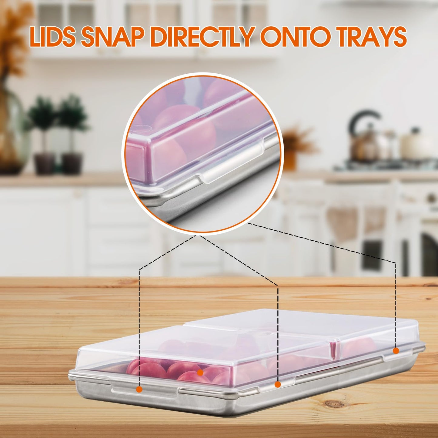 Small Tray Lids for Harvest Right Freeze Dryer Small Trays. 4 Pcs pack Tray Lids for Harvest right freeze dryer accessories
